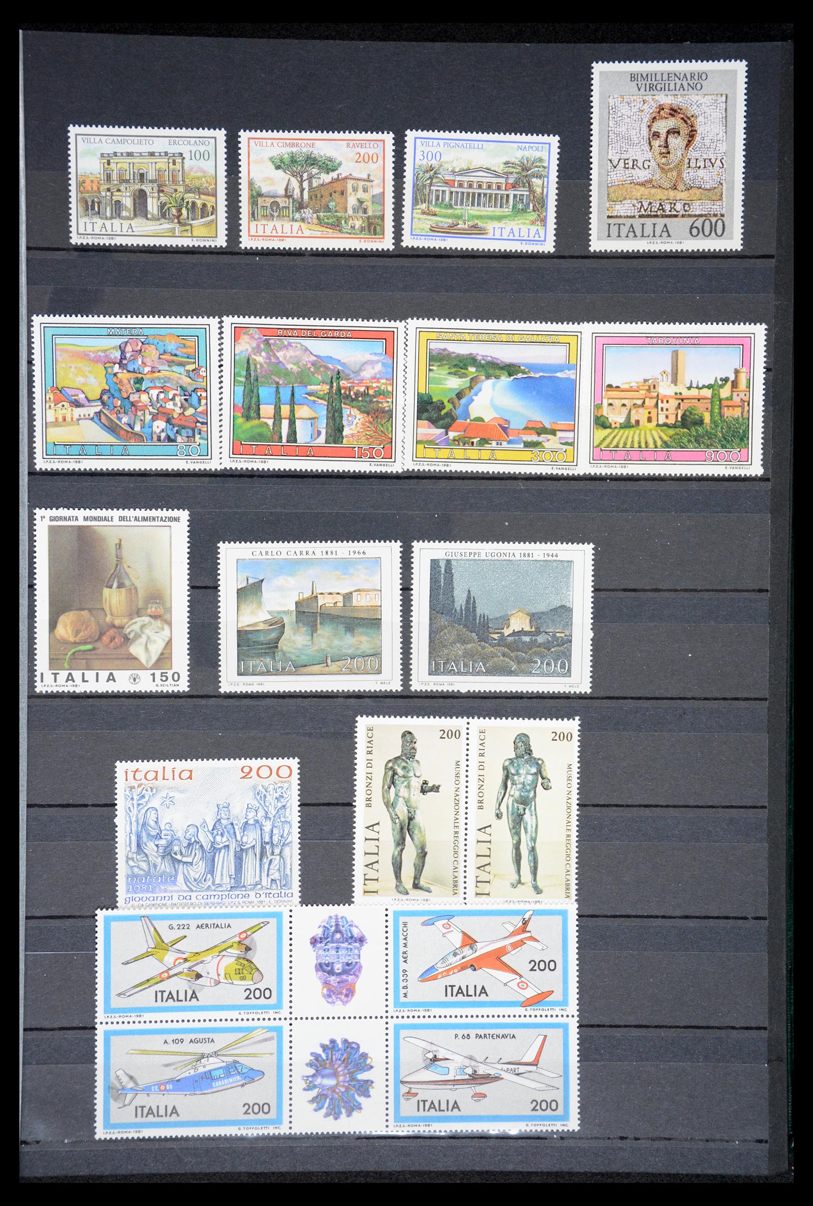 36513 190 - Postzegelverzameling 36513 Italië 1861-2005.