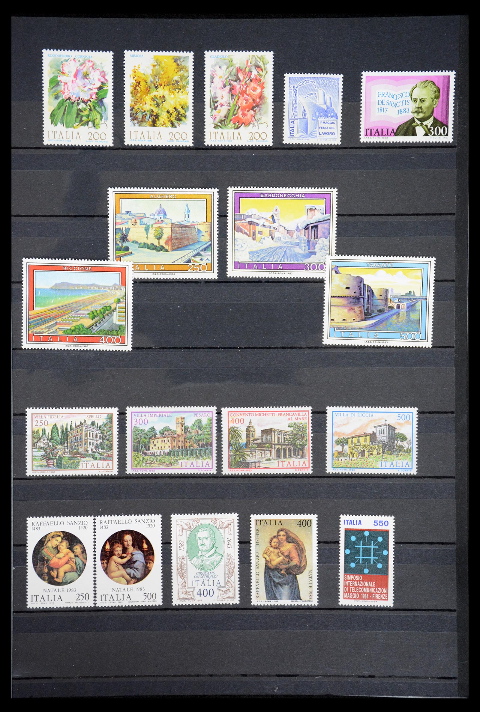 36513 194 - Postzegelverzameling 36513 Italië 1861-2005.