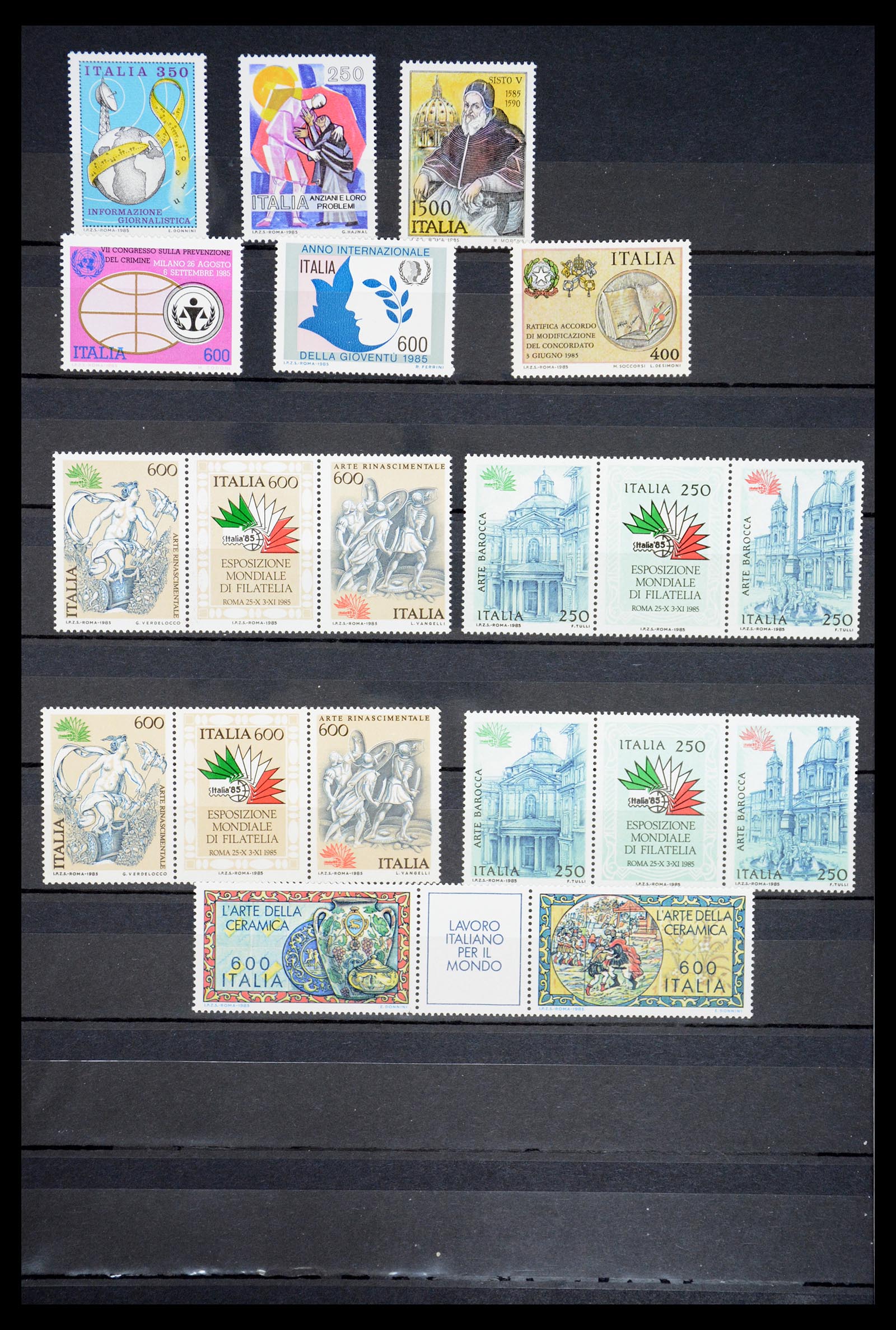 36513 197 - Postzegelverzameling 36513 Italië 1861-2005.