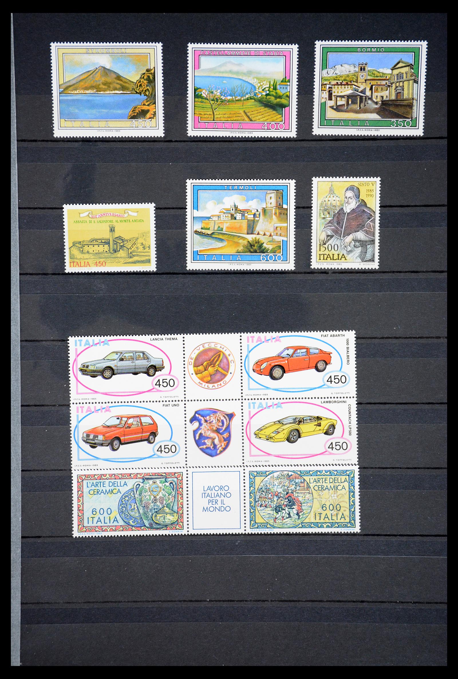 36513 198 - Postzegelverzameling 36513 Italië 1861-2005.