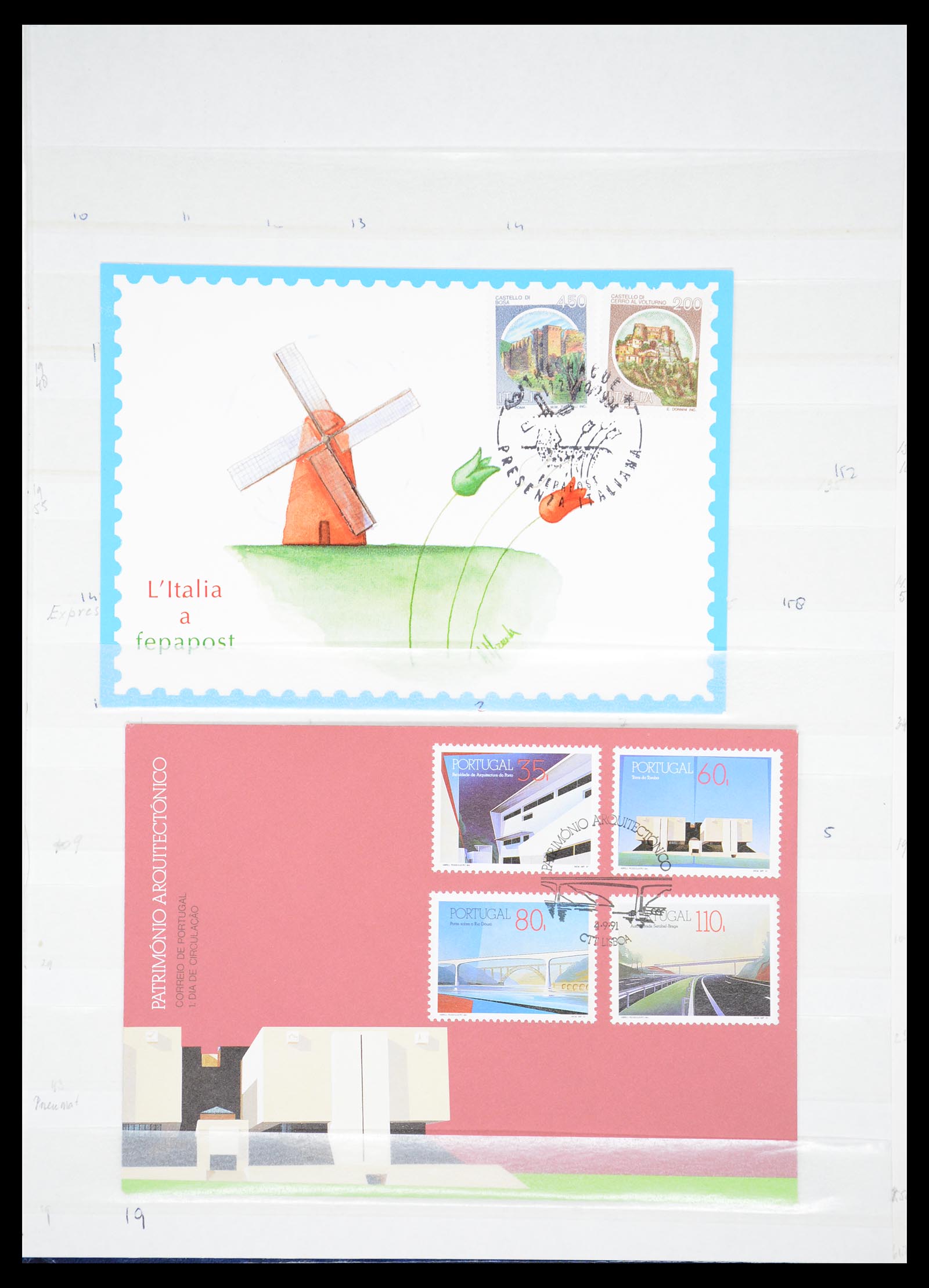 36513 221 - Postzegelverzameling 36513 Italië 1861-2005.