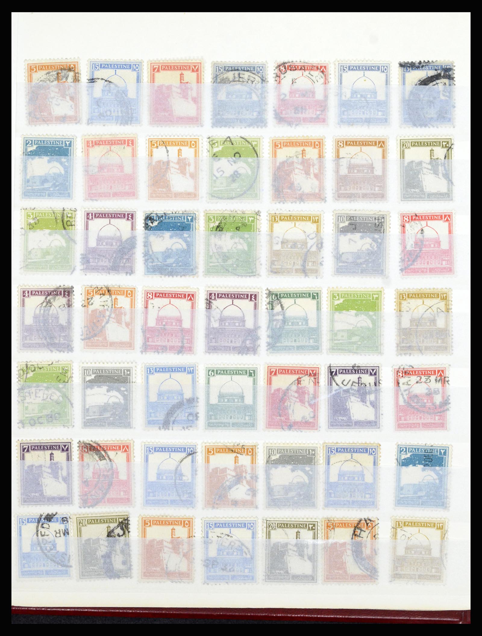 36515 015 - Postzegelverzameling 36515 Palestine 1918-1945.