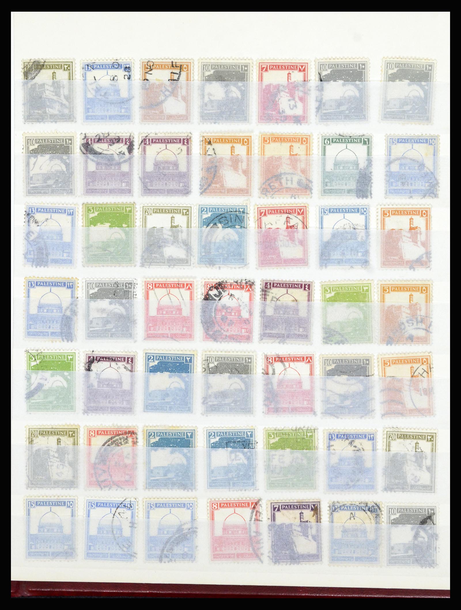 36515 016 - Postzegelverzameling 36515 Palestine 1918-1945.