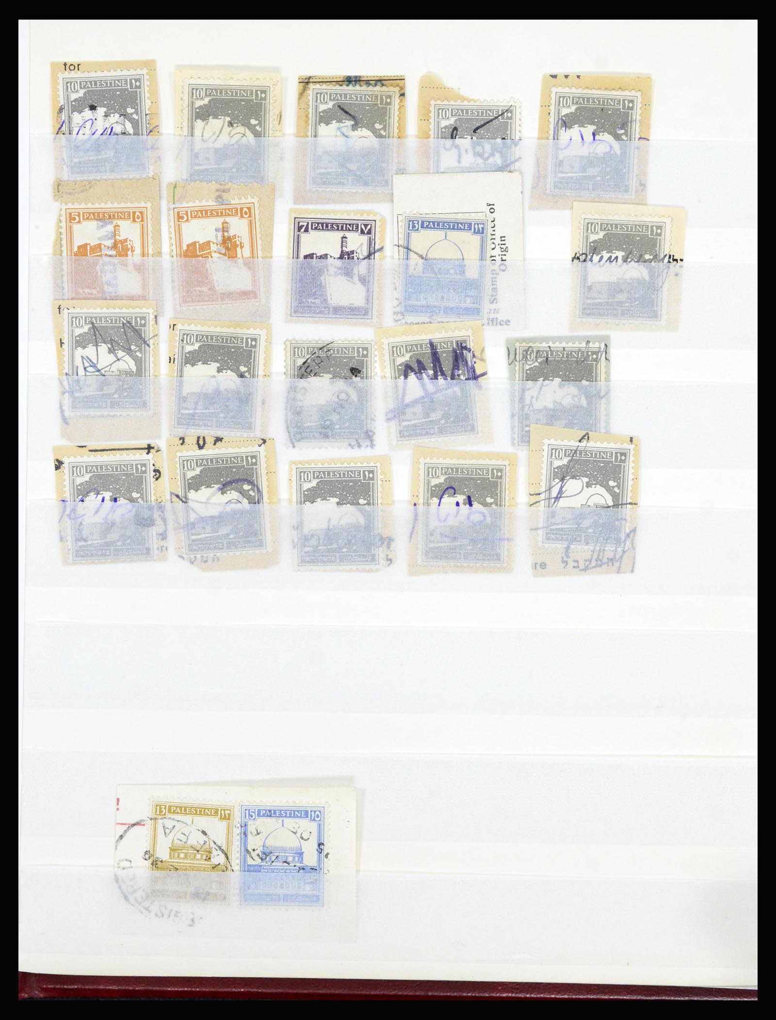 36515 020 - Postzegelverzameling 36515 Palestine 1918-1945.