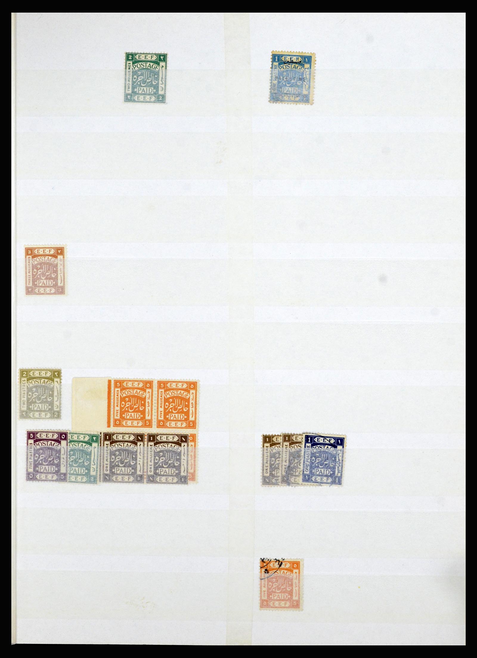 36515 120 - Postzegelverzameling 36515 Palestine 1918-1945.