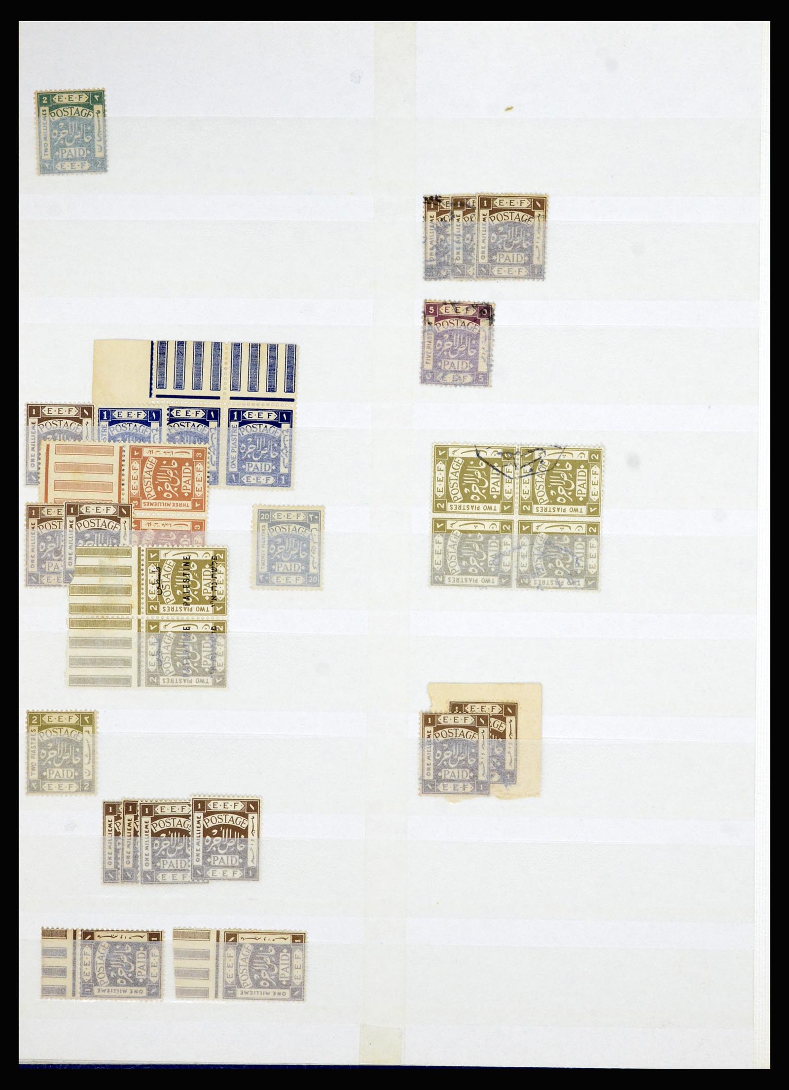 36515 127 - Postzegelverzameling 36515 Palestine 1918-1945.