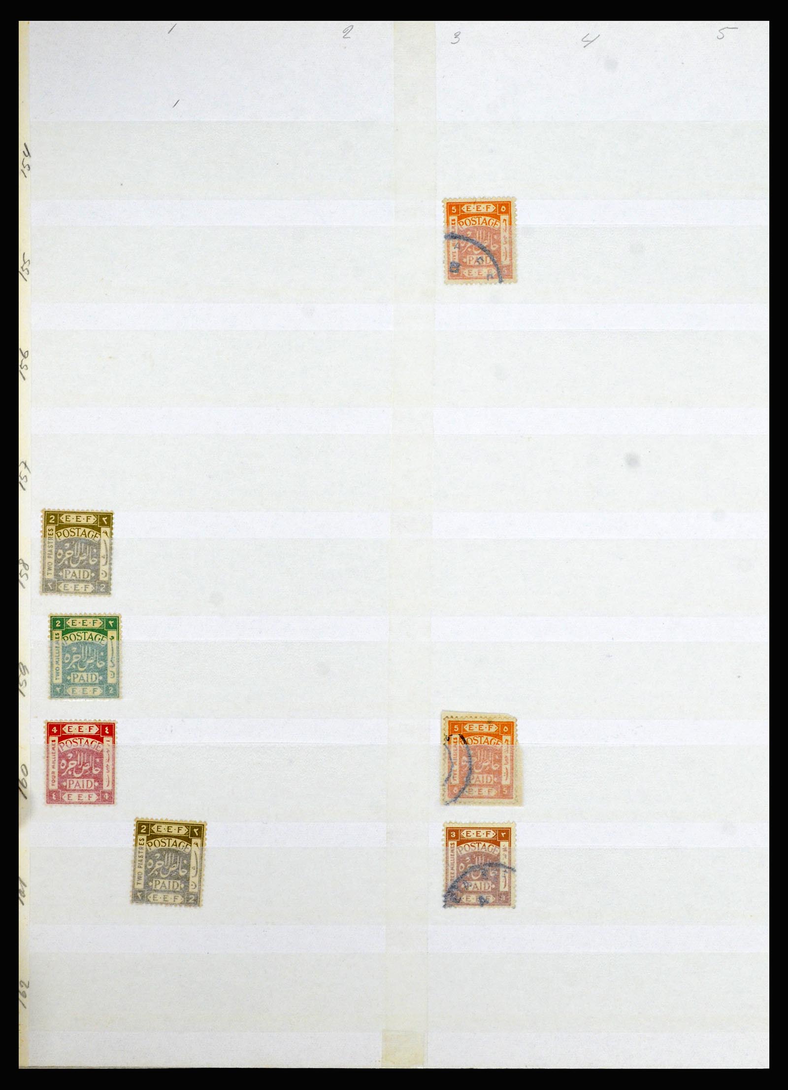 36515 131 - Postzegelverzameling 36515 Palestine 1918-1945.