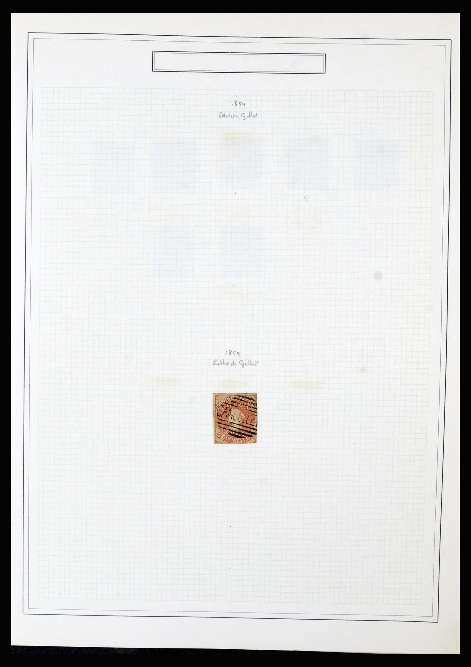36516 002 - Postzegelverzameling 36516 Chile 1853-1950.