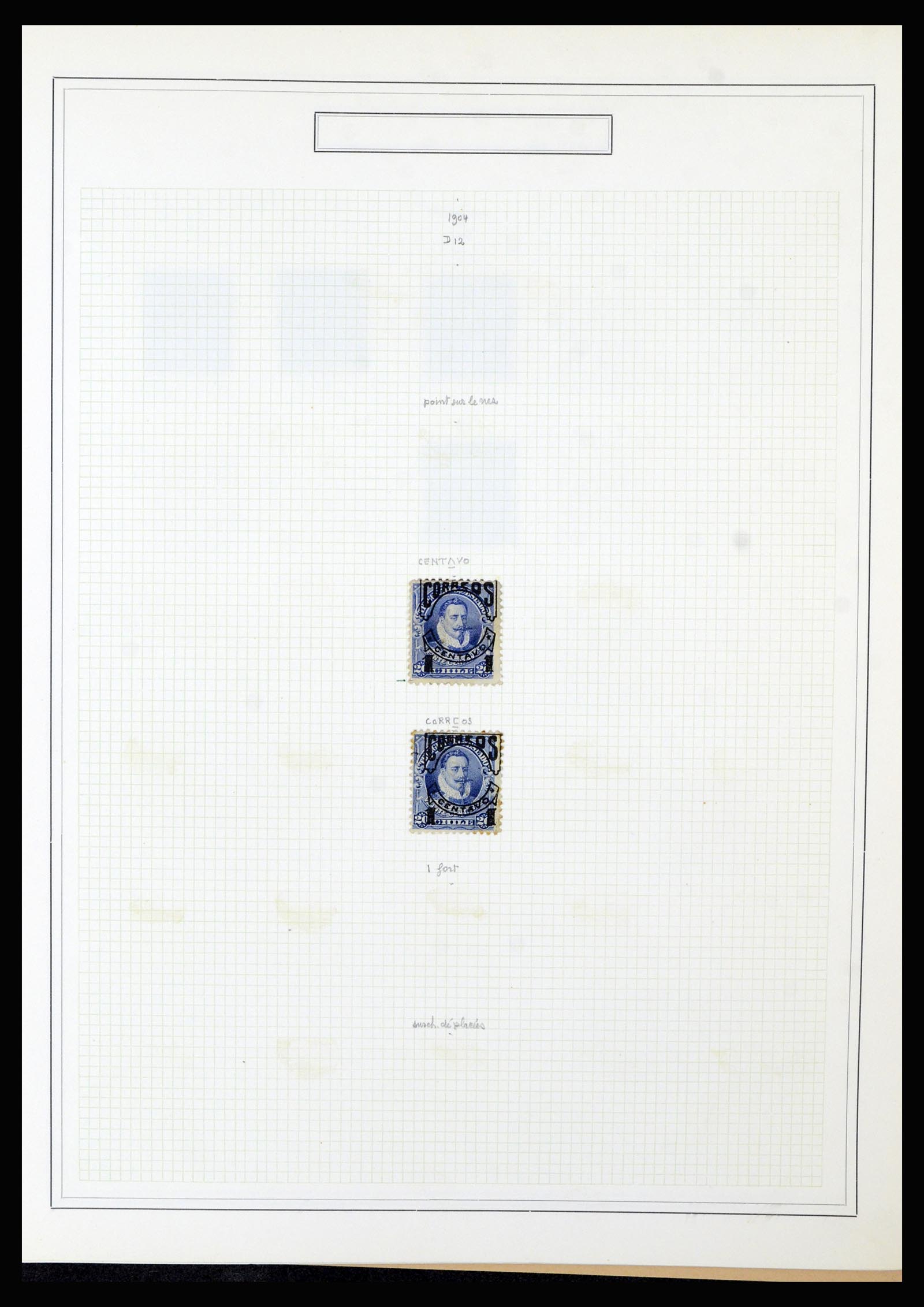 36516 028 - Postzegelverzameling 36516 Chile 1853-1950.