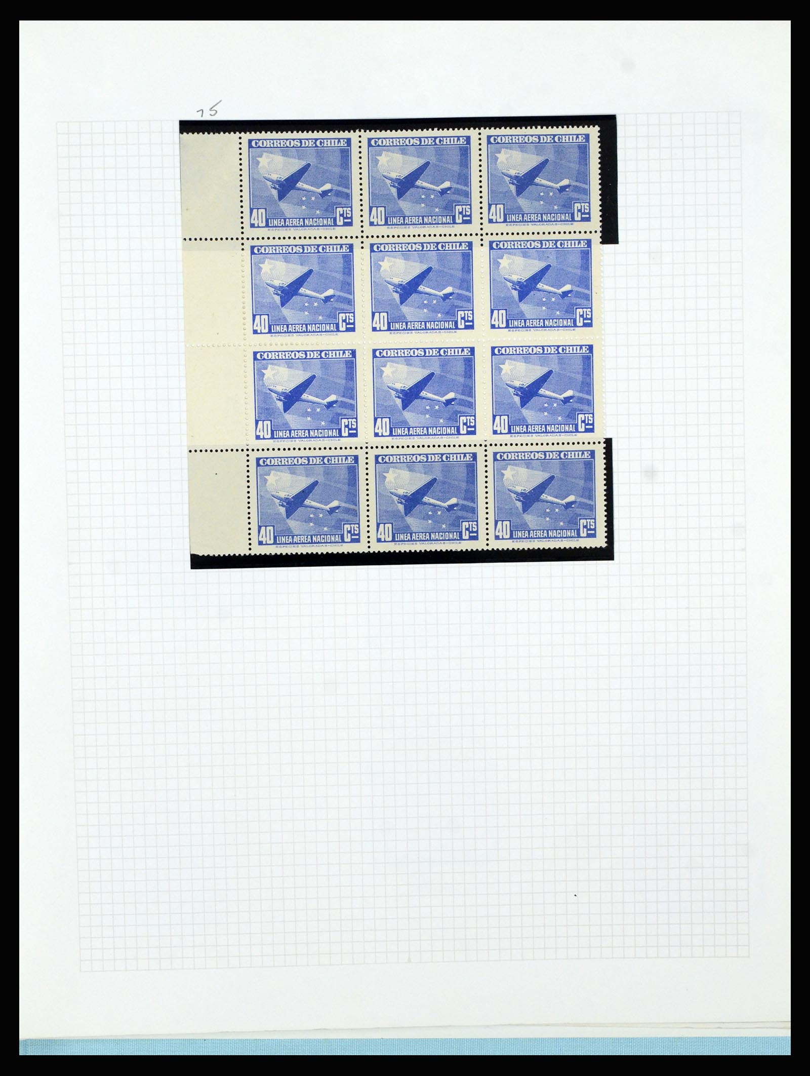 36516 313 - Postzegelverzameling 36516 Chile 1853-1950.
