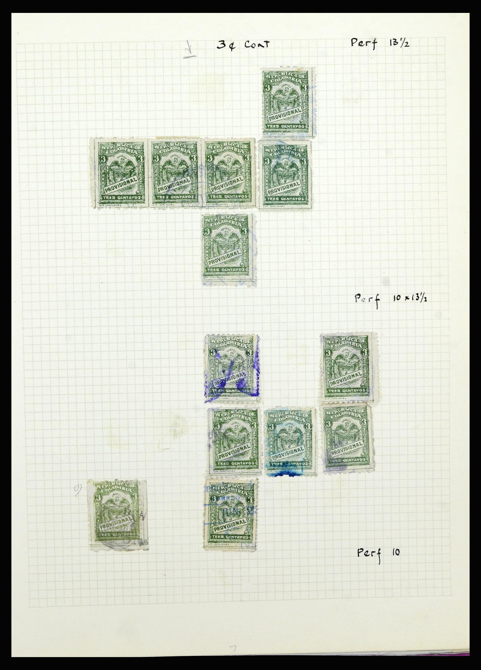 36519 340 - Stamp collection 36519 Colombia 1908-1923.