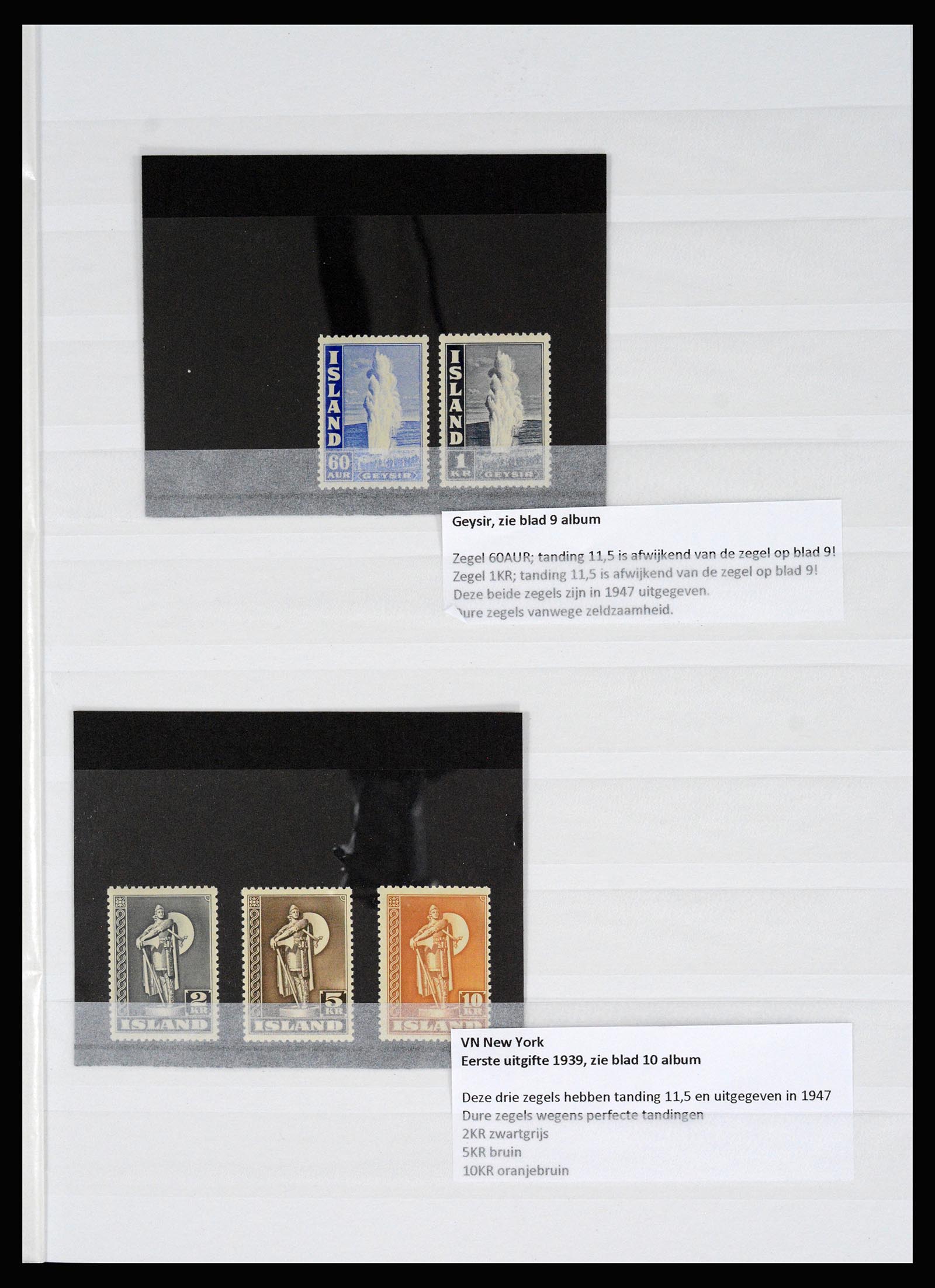 36525 001 - Postzegelverzameling 36525 IJsland 1911-2019!