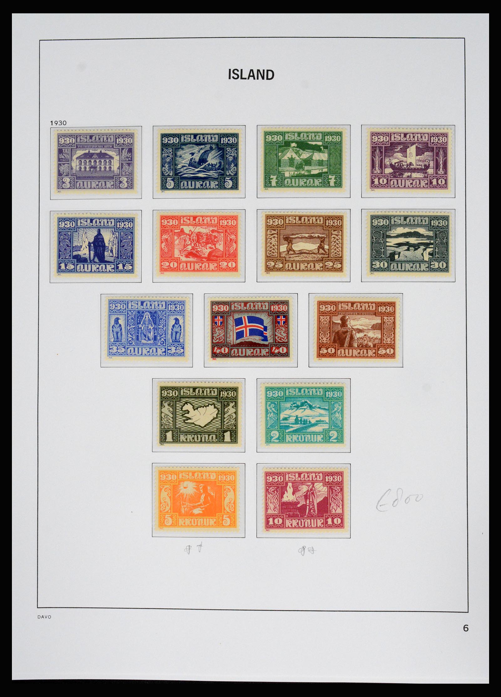 36525 004 - Postzegelverzameling 36525 IJsland 1911-2019!