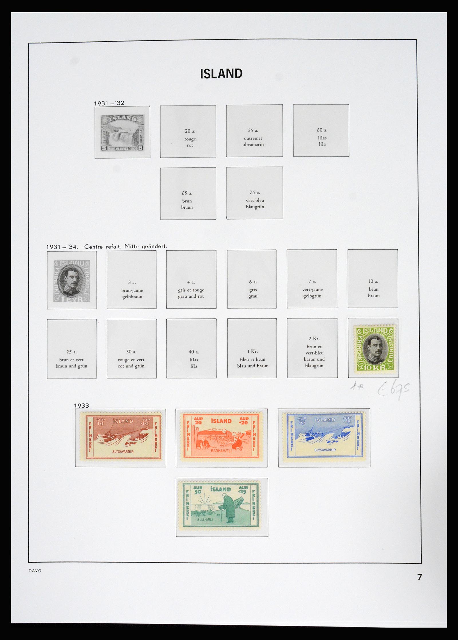 36525 005 - Postzegelverzameling 36525 IJsland 1911-2019!