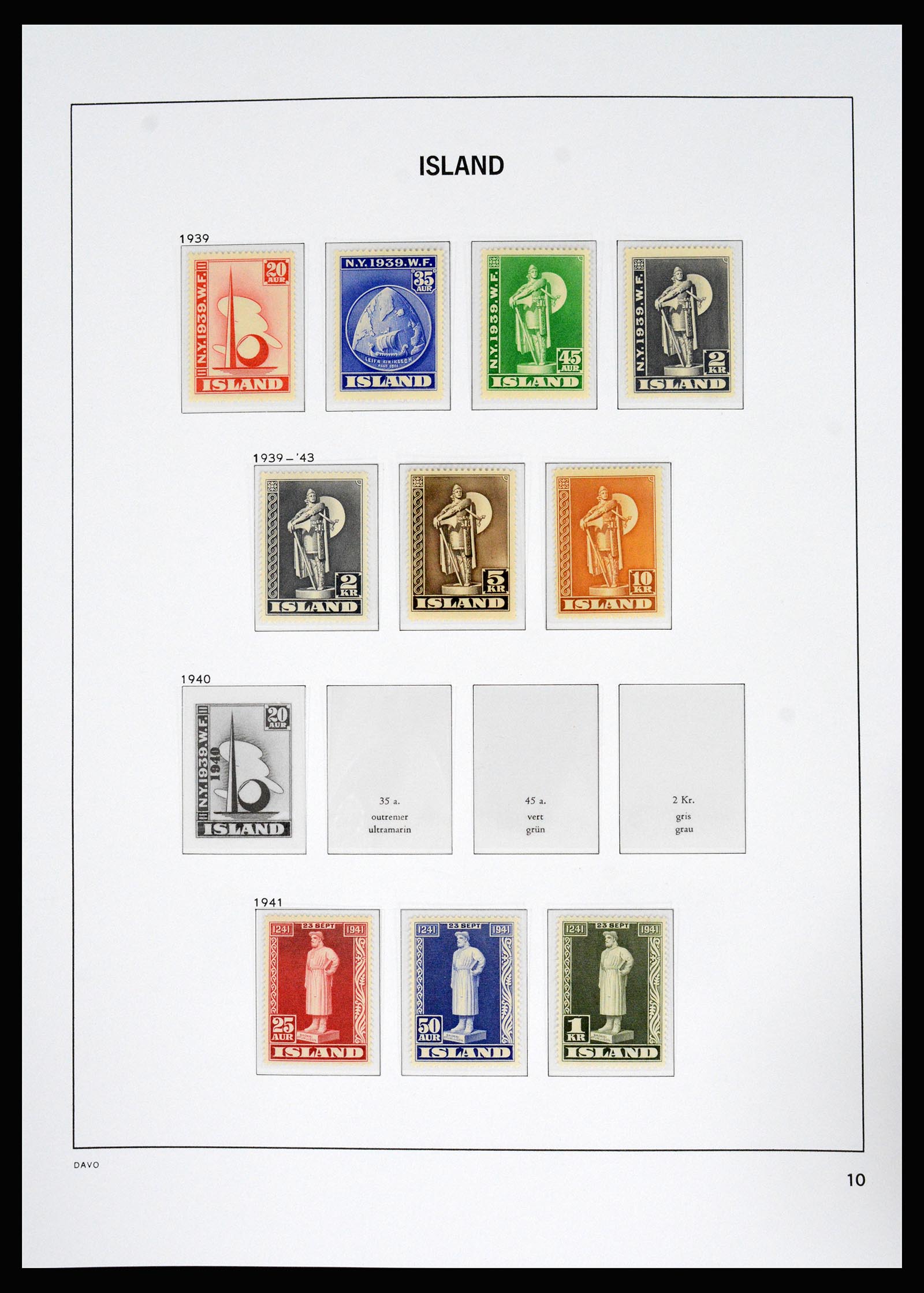 36525 008 - Postzegelverzameling 36525 IJsland 1911-2019!
