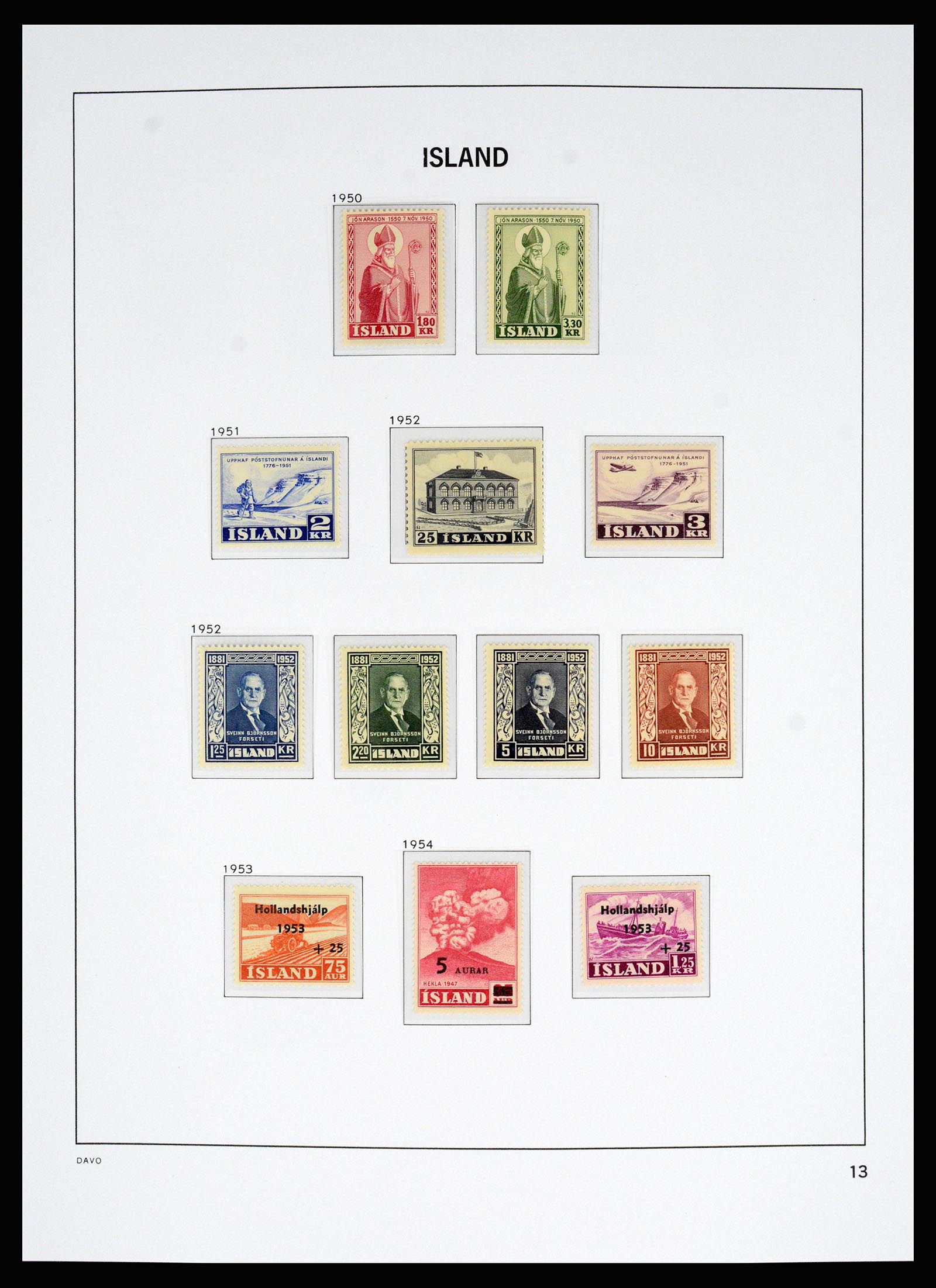 36525 011 - Postzegelverzameling 36525 IJsland 1911-2019!