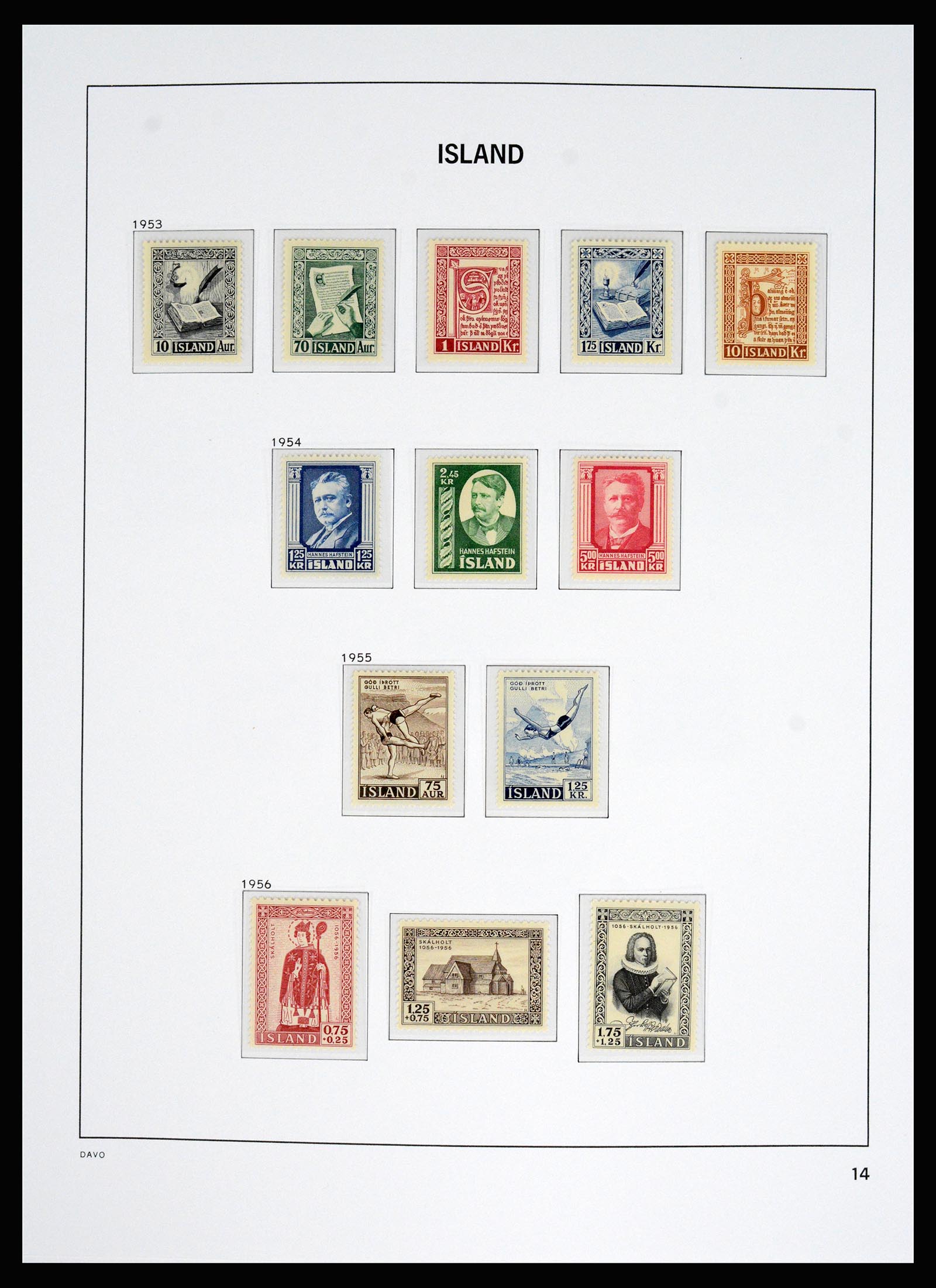 36525 012 - Postzegelverzameling 36525 IJsland 1911-2019!