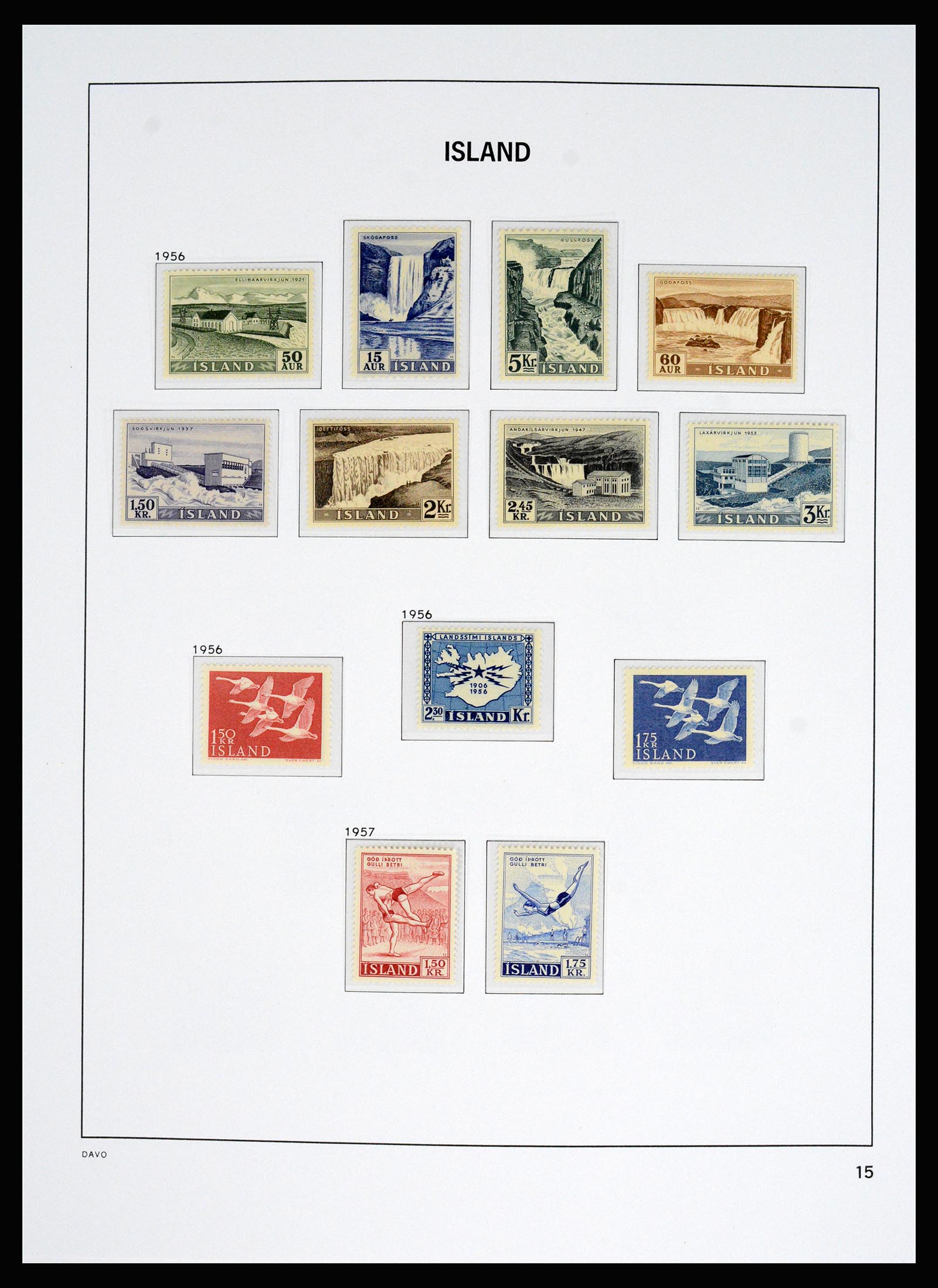 36525 013 - Postzegelverzameling 36525 IJsland 1911-2019!