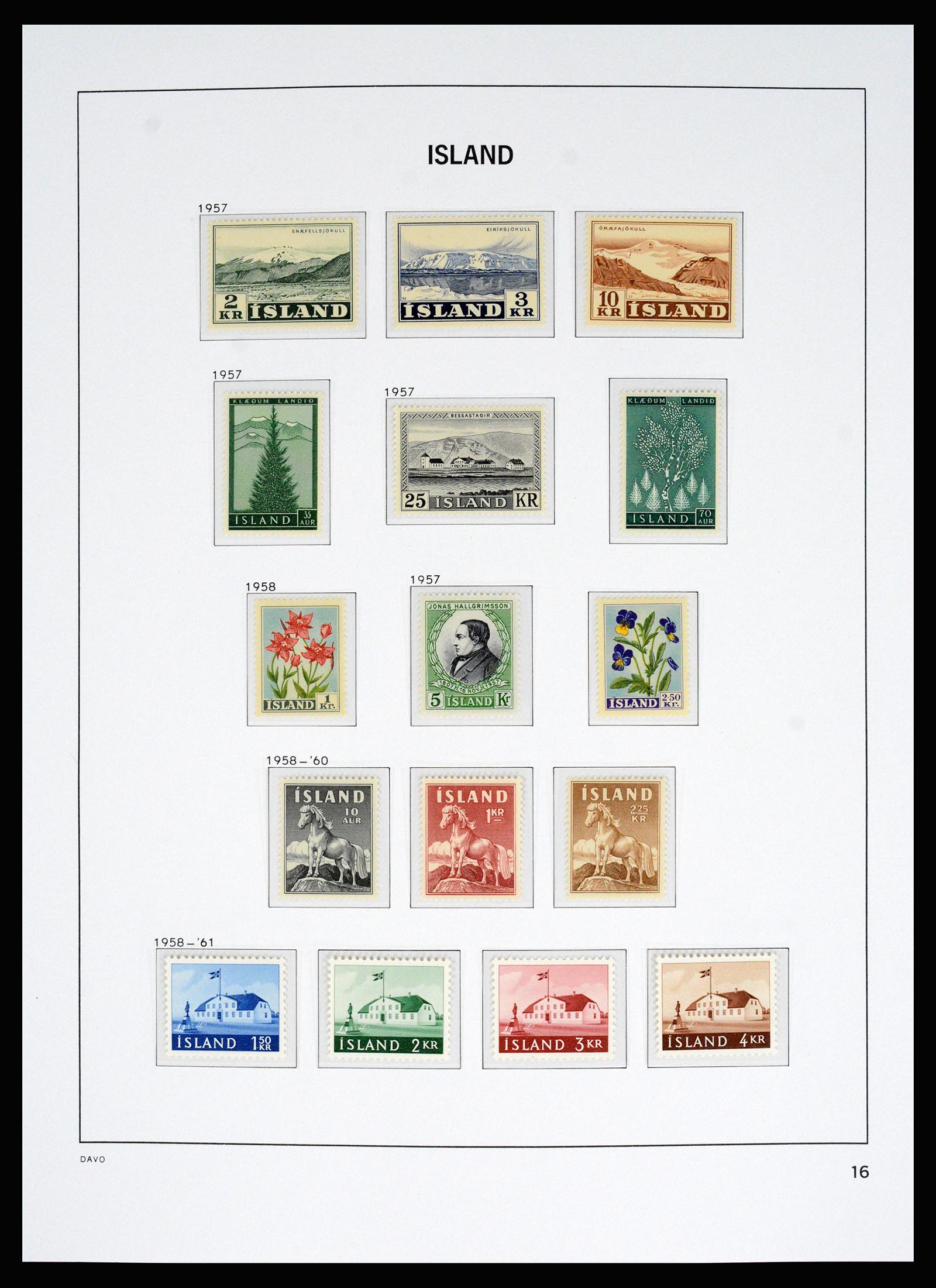 36525 014 - Postzegelverzameling 36525 IJsland 1911-2019!