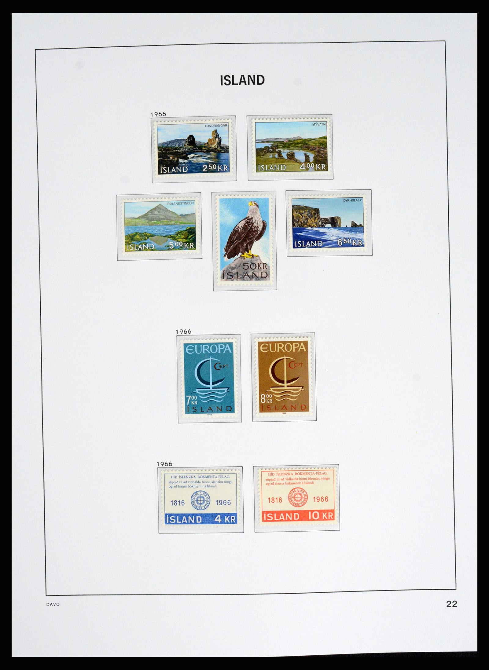 36525 020 - Postzegelverzameling 36525 IJsland 1911-2019!