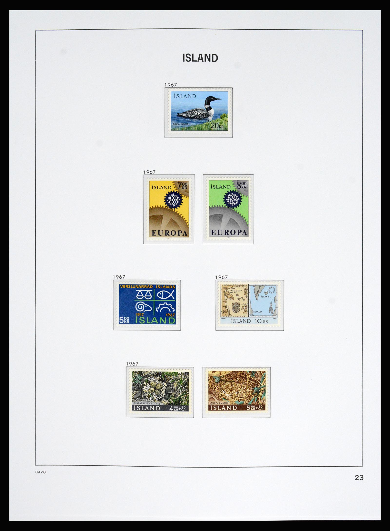 36525 021 - Postzegelverzameling 36525 IJsland 1911-2019!