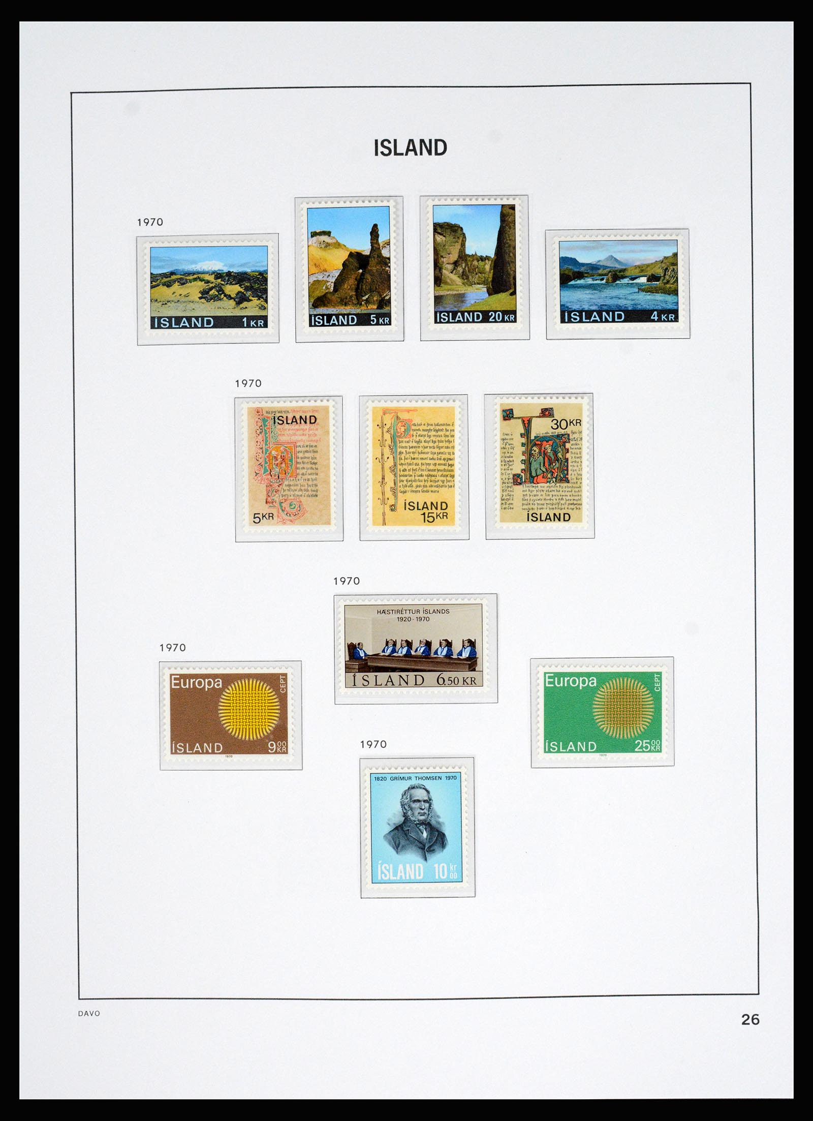 36525 024 - Postzegelverzameling 36525 IJsland 1911-2019!