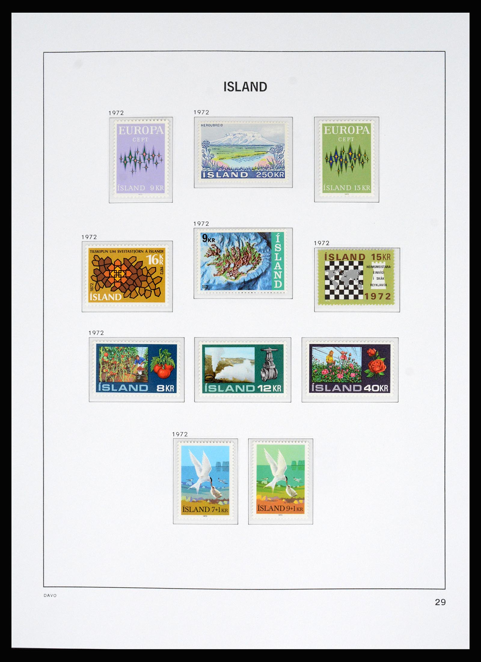 36525 027 - Postzegelverzameling 36525 IJsland 1911-2019!