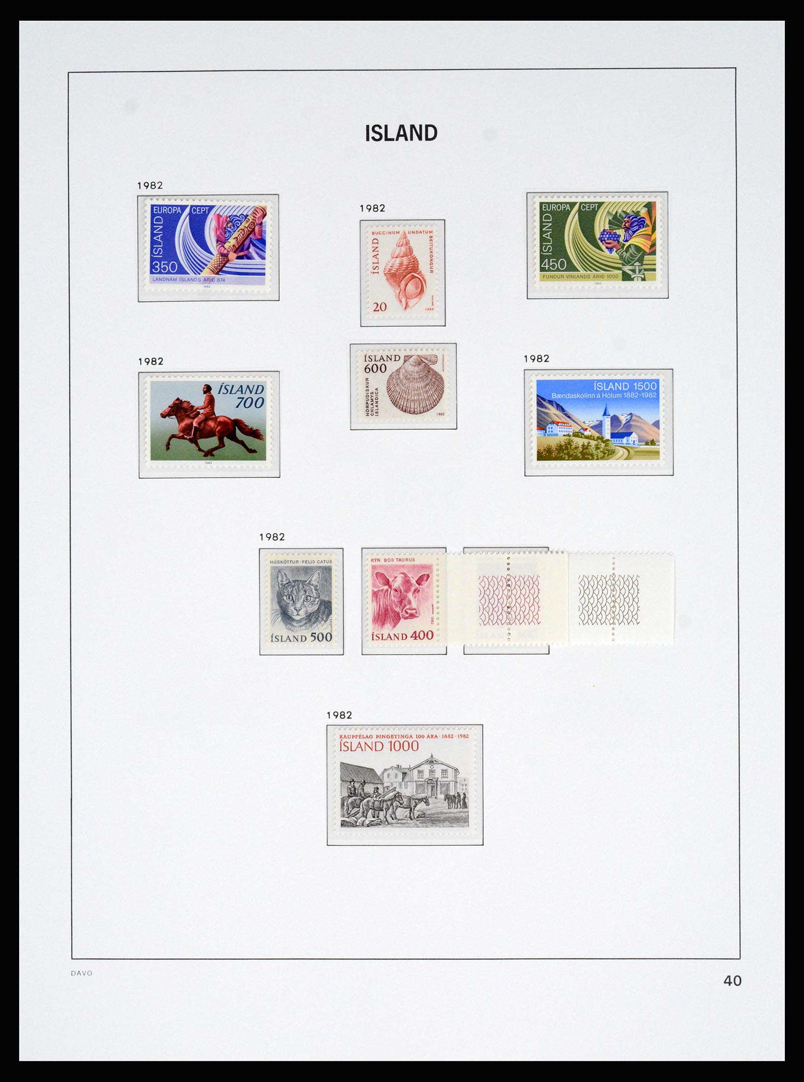 36525 038 - Postzegelverzameling 36525 IJsland 1911-2019!