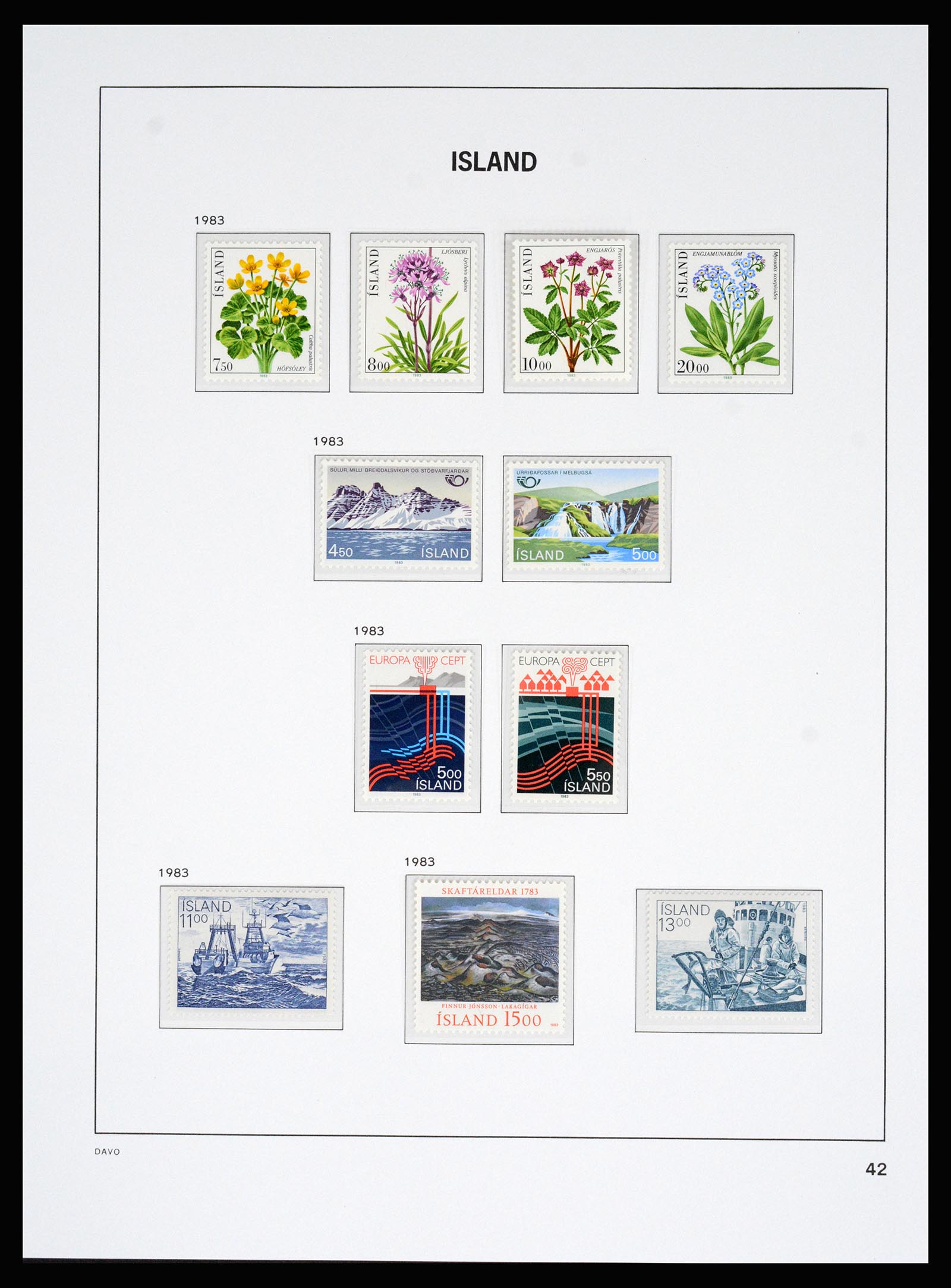 36525 040 - Postzegelverzameling 36525 IJsland 1911-2019!