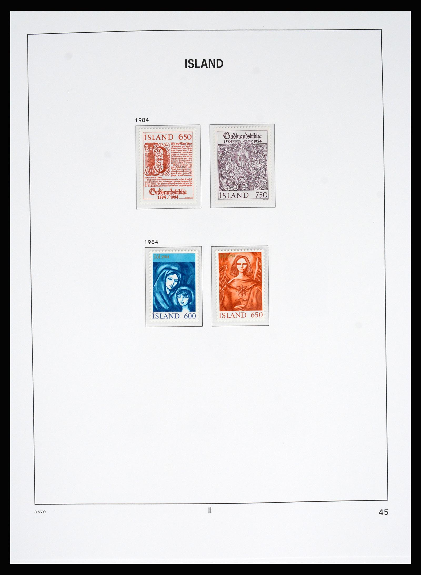 36525 043 - Stamp collection 36525 IJsland 1911-2019!