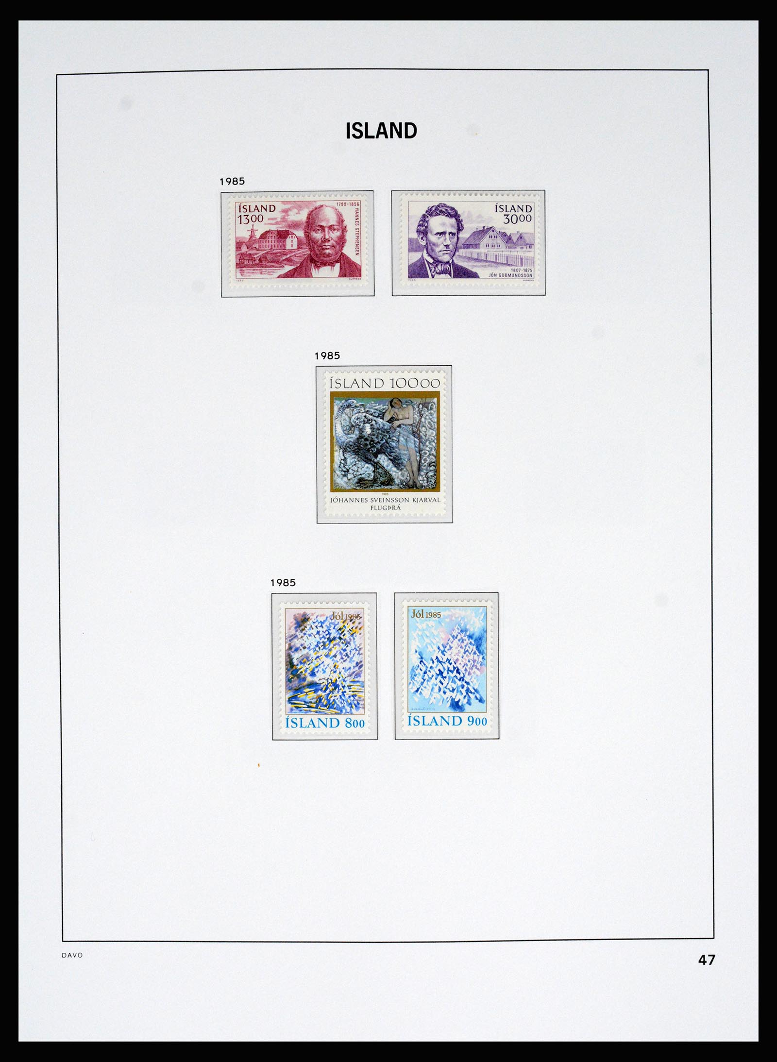 36525 045 - Postzegelverzameling 36525 IJsland 1911-2019!