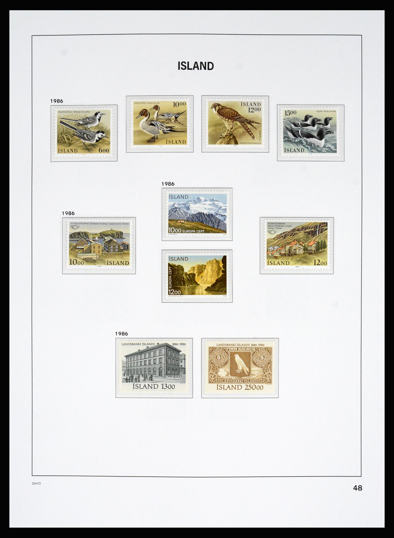 36525 046 - Postzegelverzameling 36525 IJsland 1911-2019!