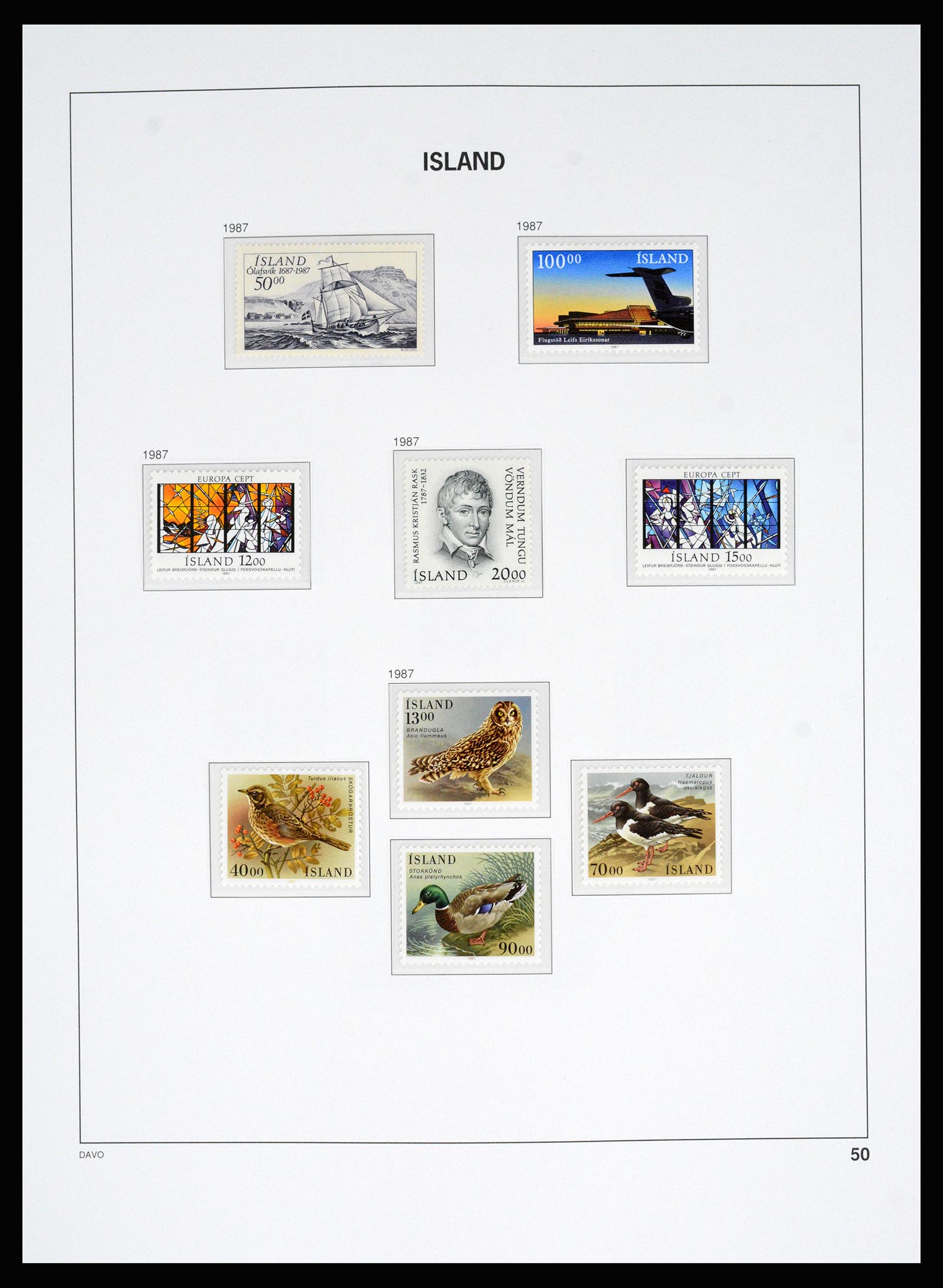 36525 048 - Postzegelverzameling 36525 IJsland 1911-2019!