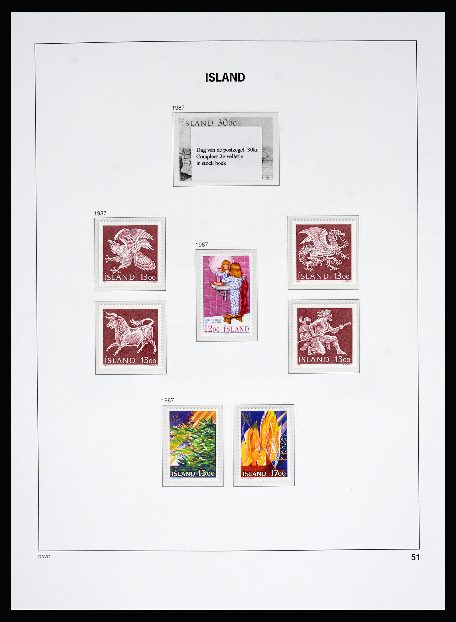 36525 049 - Postzegelverzameling 36525 IJsland 1911-2019!