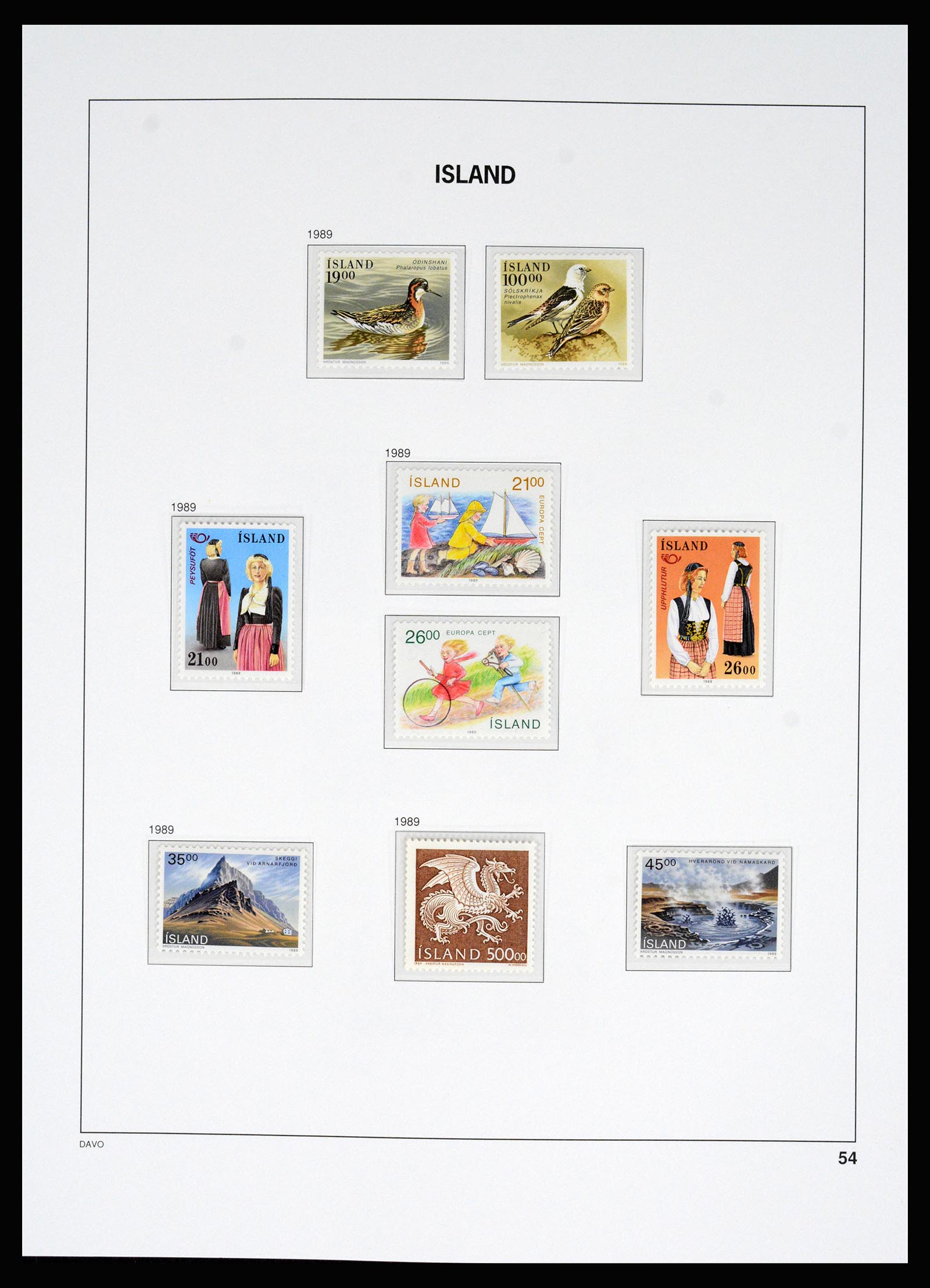 36525 052 - Postzegelverzameling 36525 IJsland 1911-2019!