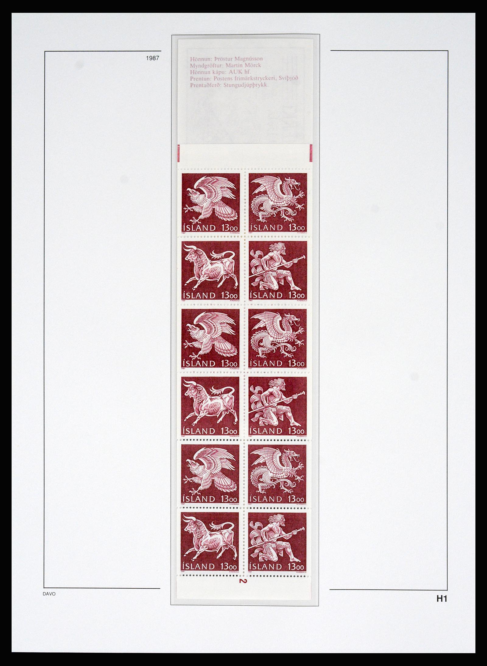36525 065 - Postzegelverzameling 36525 IJsland 1911-2019!