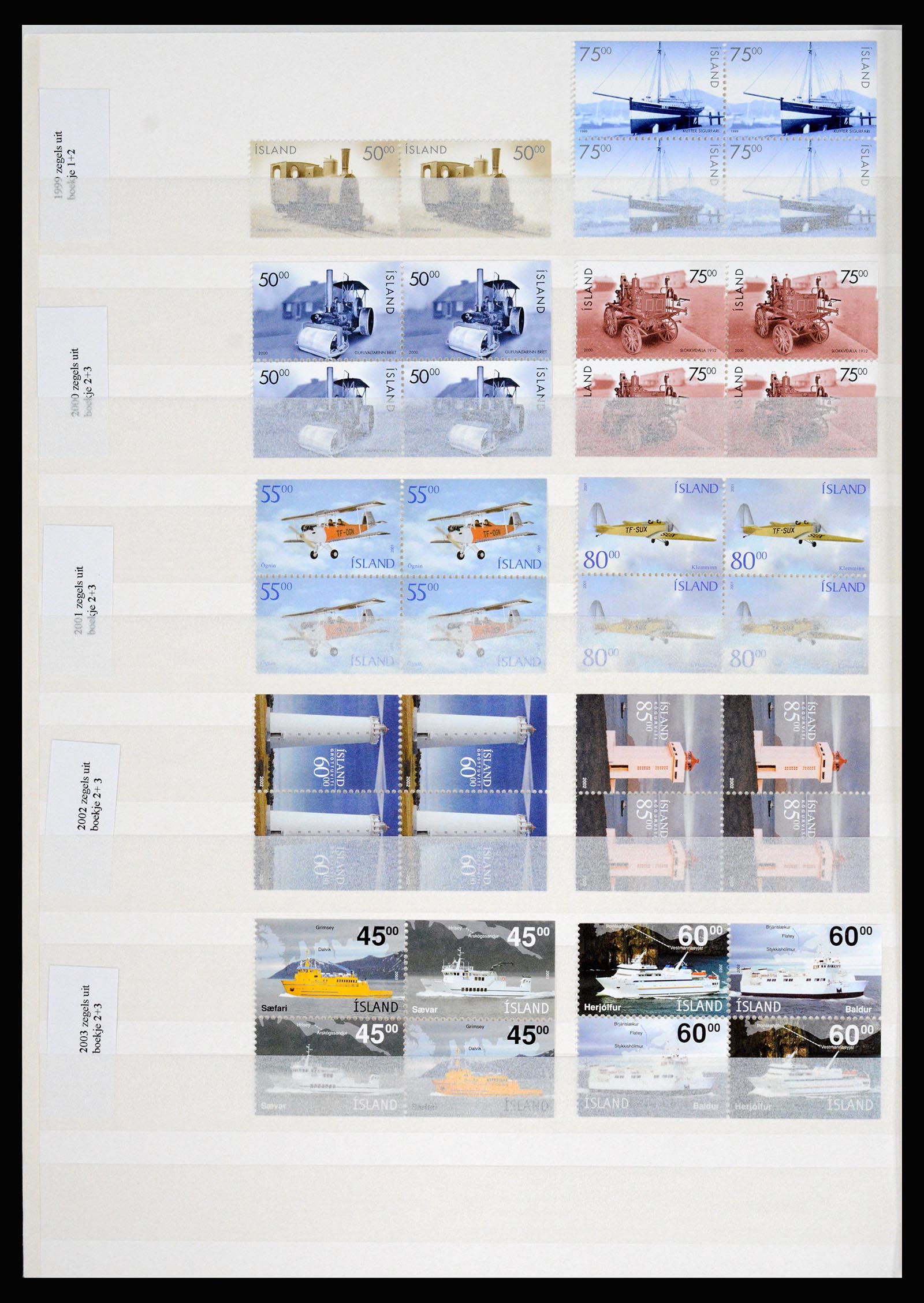 36525 069 - Postzegelverzameling 36525 IJsland 1911-2019!