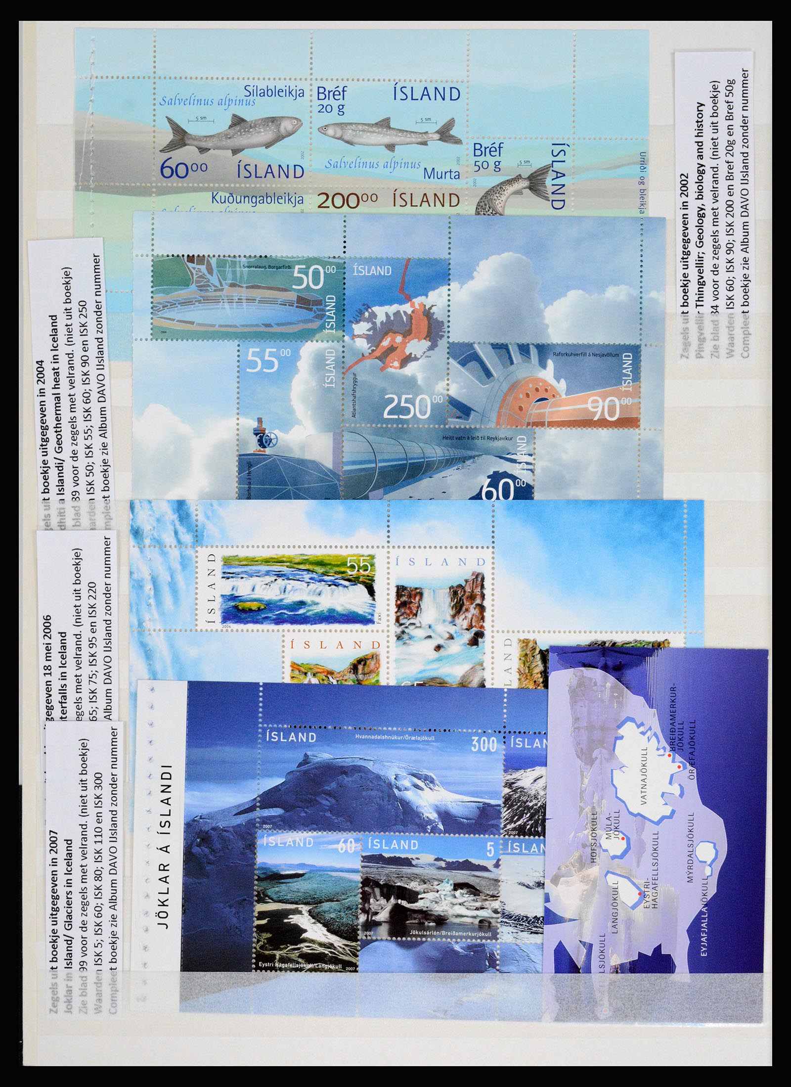 36525 071 - Postzegelverzameling 36525 IJsland 1911-2019!