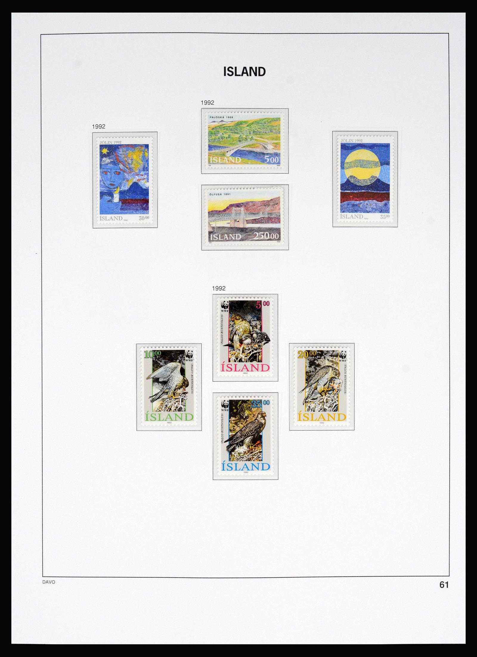 36525 077 - Postzegelverzameling 36525 IJsland 1911-2019!