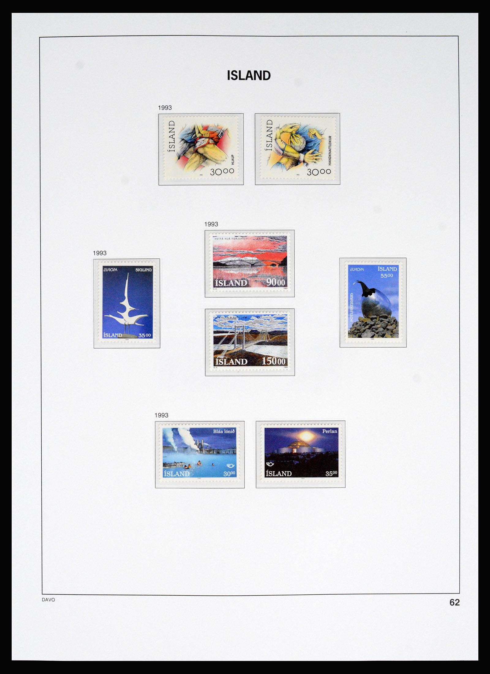 36525 078 - Postzegelverzameling 36525 IJsland 1911-2019!