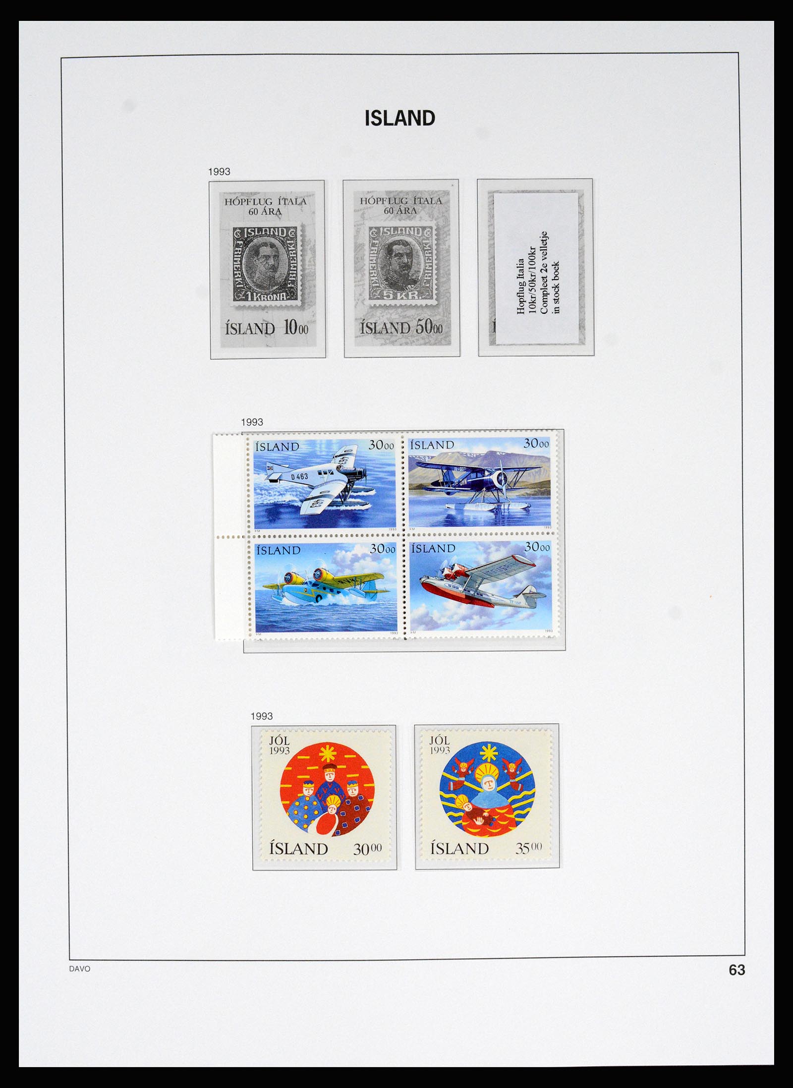 36525 079 - Postzegelverzameling 36525 IJsland 1911-2019!