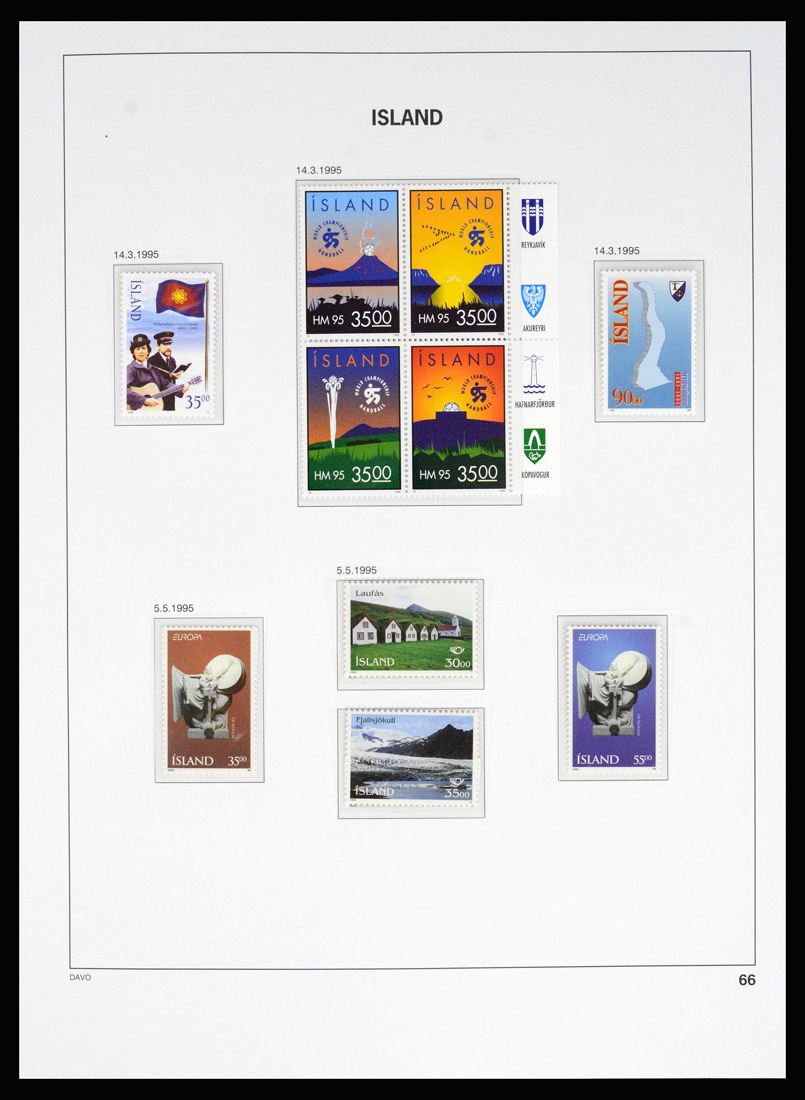 36525 082 - Postzegelverzameling 36525 IJsland 1911-2019!