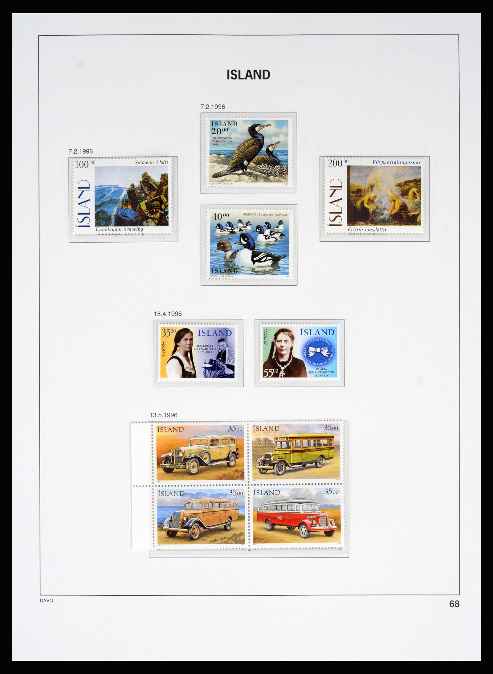 36525 084 - Postzegelverzameling 36525 IJsland 1911-2019!