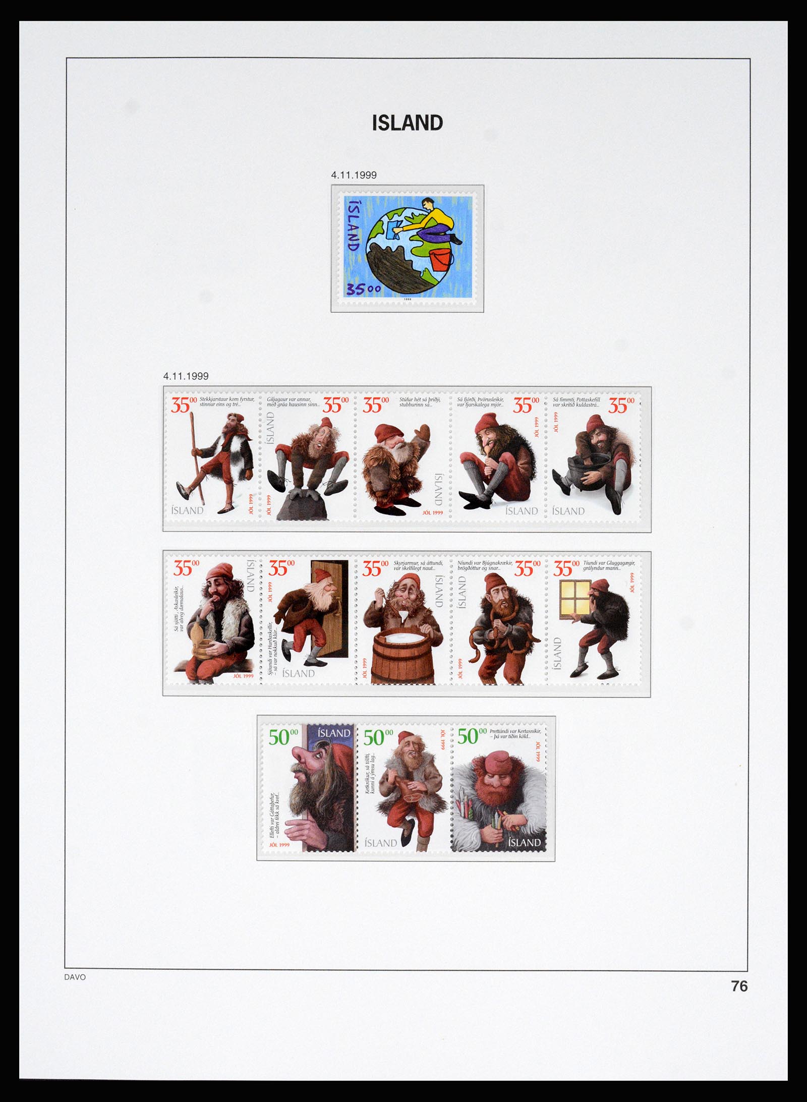 36525 092 - Postzegelverzameling 36525 IJsland 1911-2019!