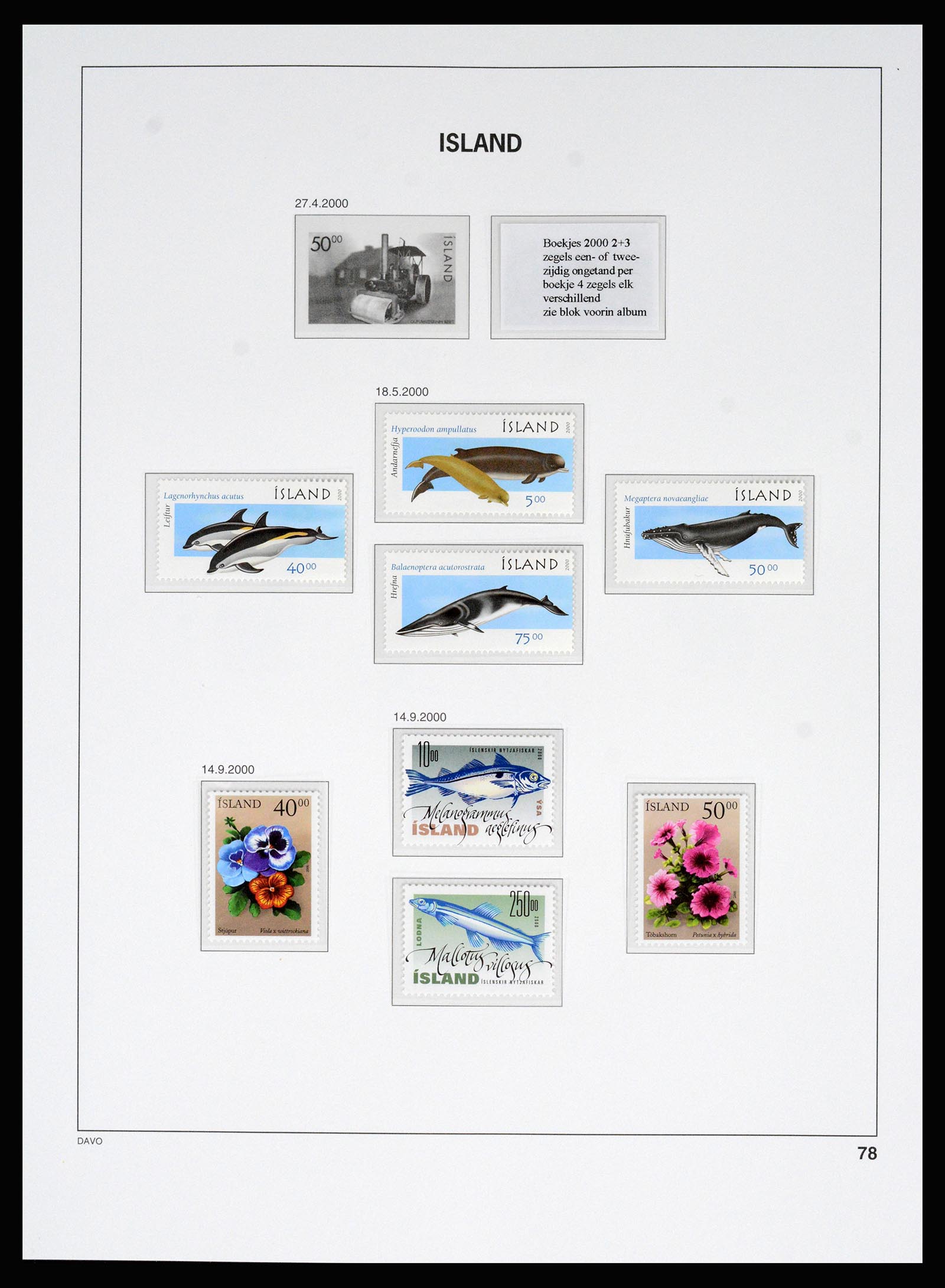 36525 094 - Postzegelverzameling 36525 IJsland 1911-2019!