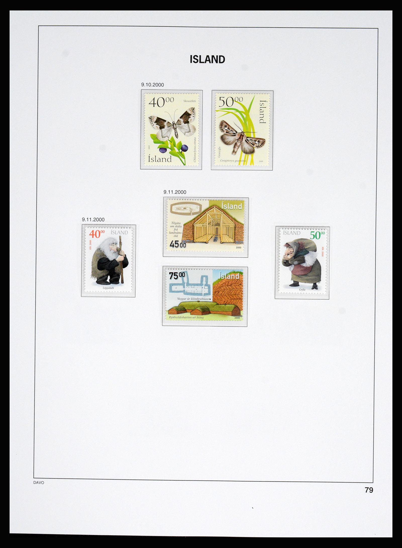 36525 095 - Postzegelverzameling 36525 IJsland 1911-2019!