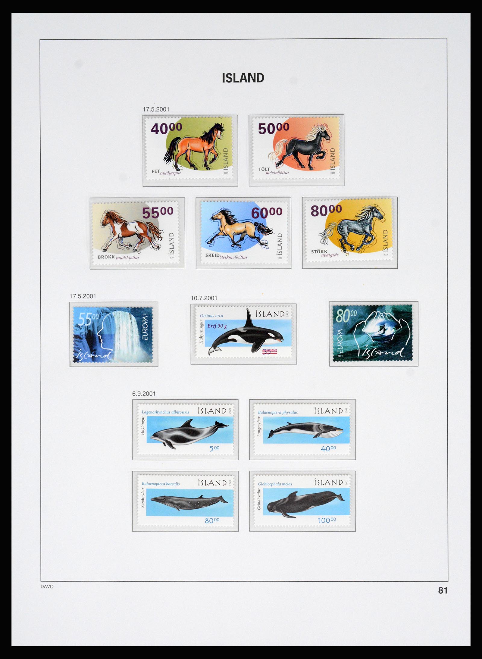 36525 097 - Postzegelverzameling 36525 IJsland 1911-2019!
