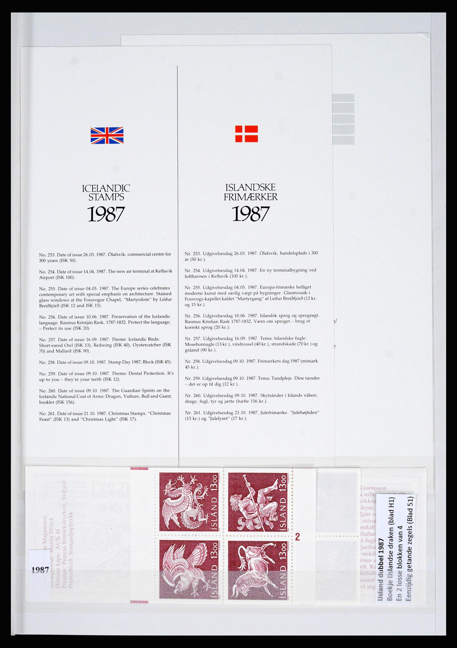 36525 261 - Postzegelverzameling 36525 IJsland 1911-2019!