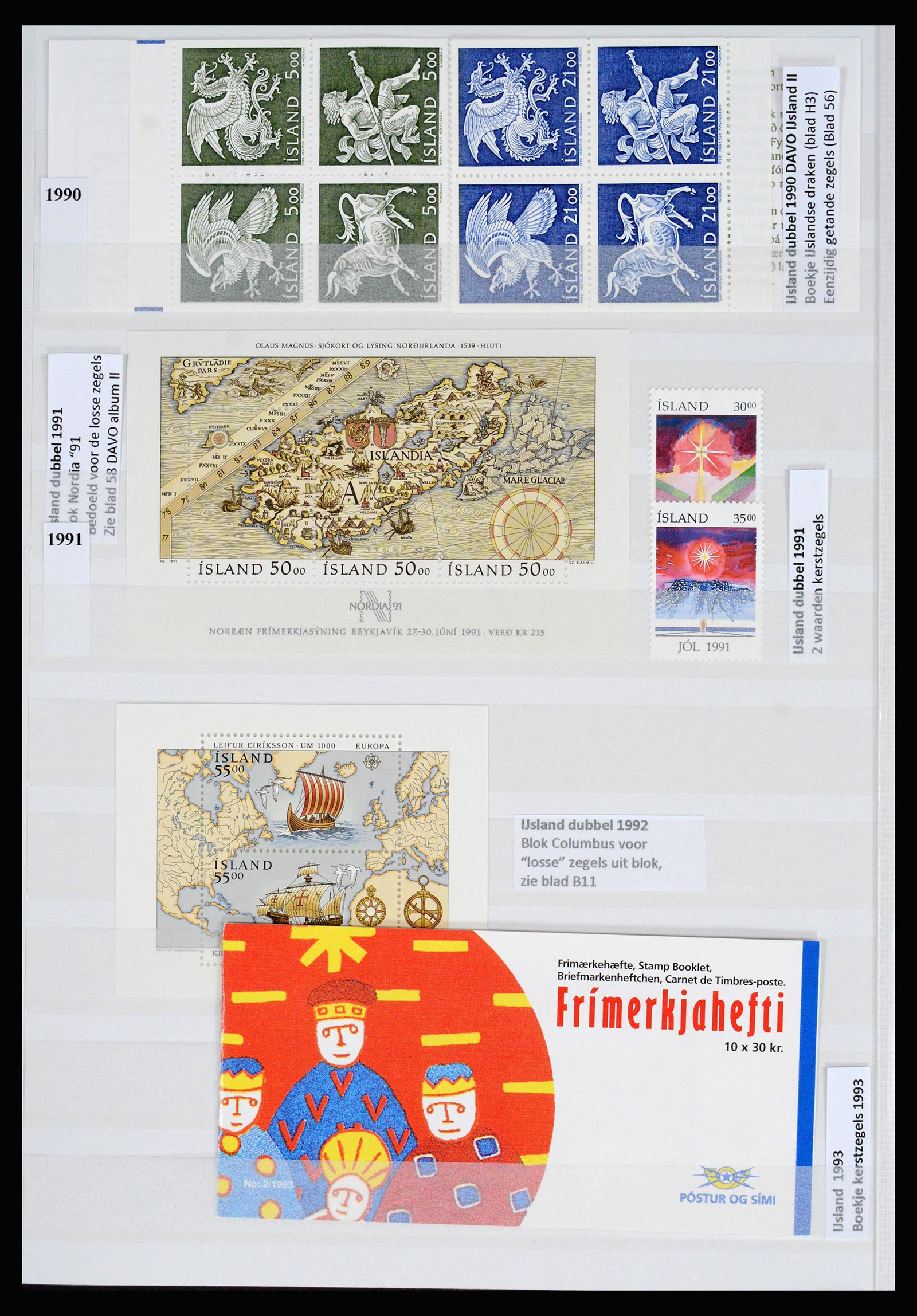 36525 264 - Postzegelverzameling 36525 IJsland 1911-2019!