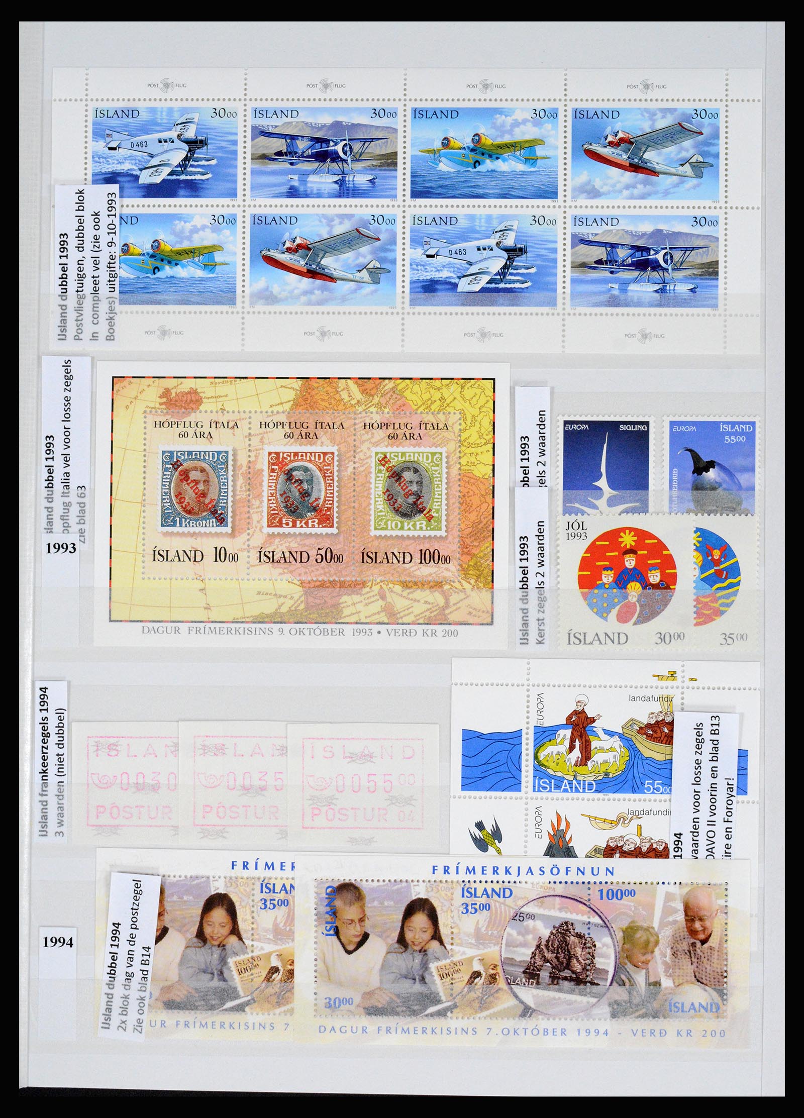 36525 265 - Postzegelverzameling 36525 IJsland 1911-2019!